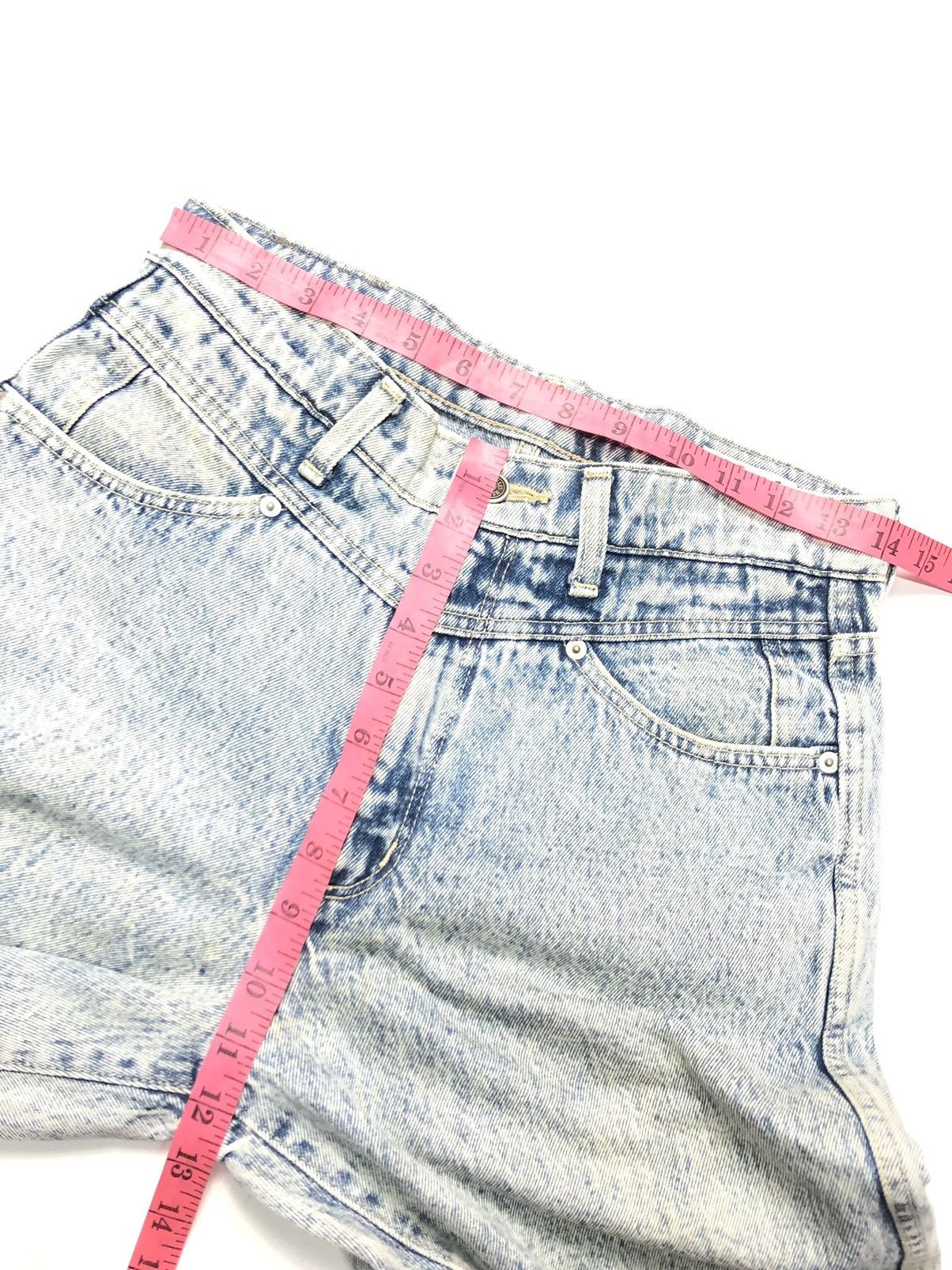 Vintage × Wrangler VINTAGE WRANGLER NY SLIM 915 USA STONE WASH DENIM Size US 28 / EU 44 - 13 Thumbnail