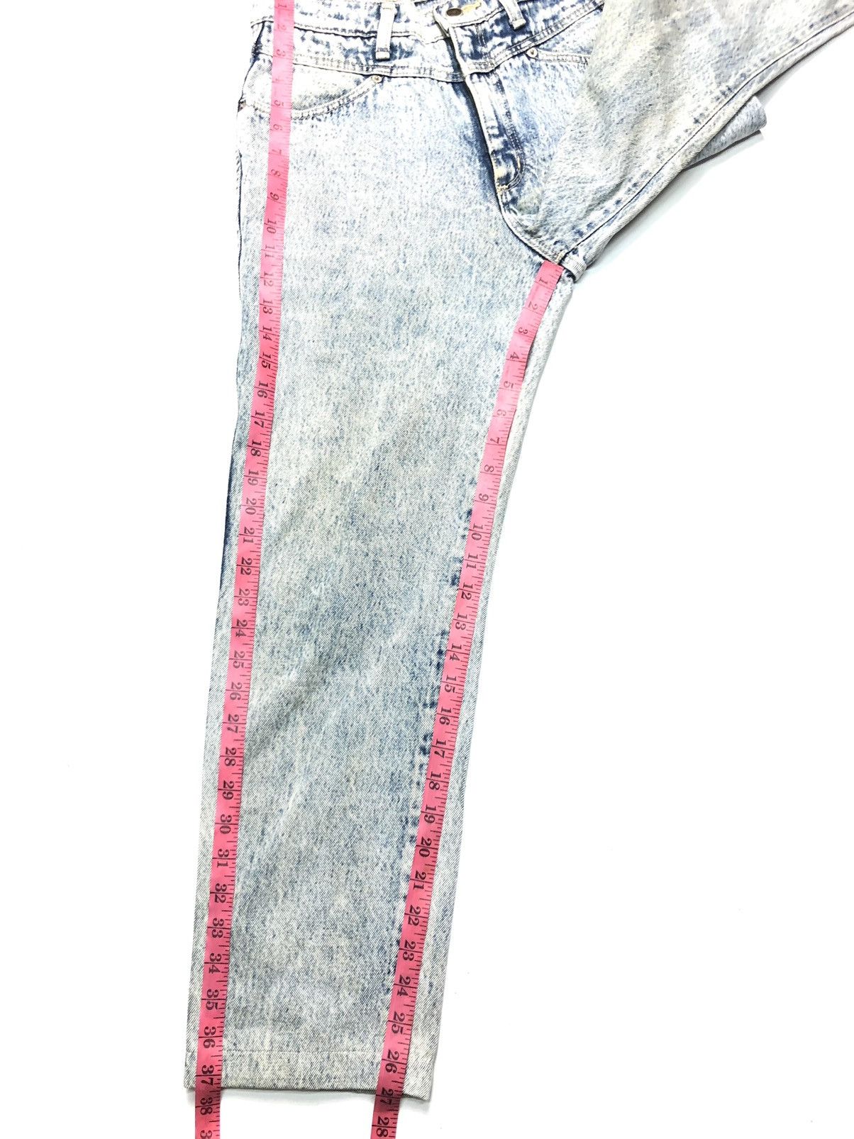 Vintage × Wrangler VINTAGE WRANGLER NY SLIM 915 USA STONE WASH DENIM Size US 28 / EU 44 - 14 Thumbnail