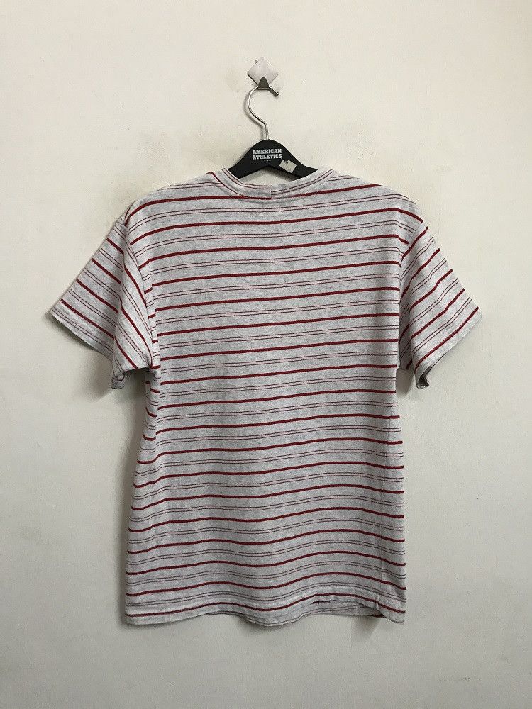 Guess × Vintage Vtg 90s Guess Jeans U.S.A. Embroidered Striped tee Size US S / EU 44-46 / 1 - 4 Thumbnail