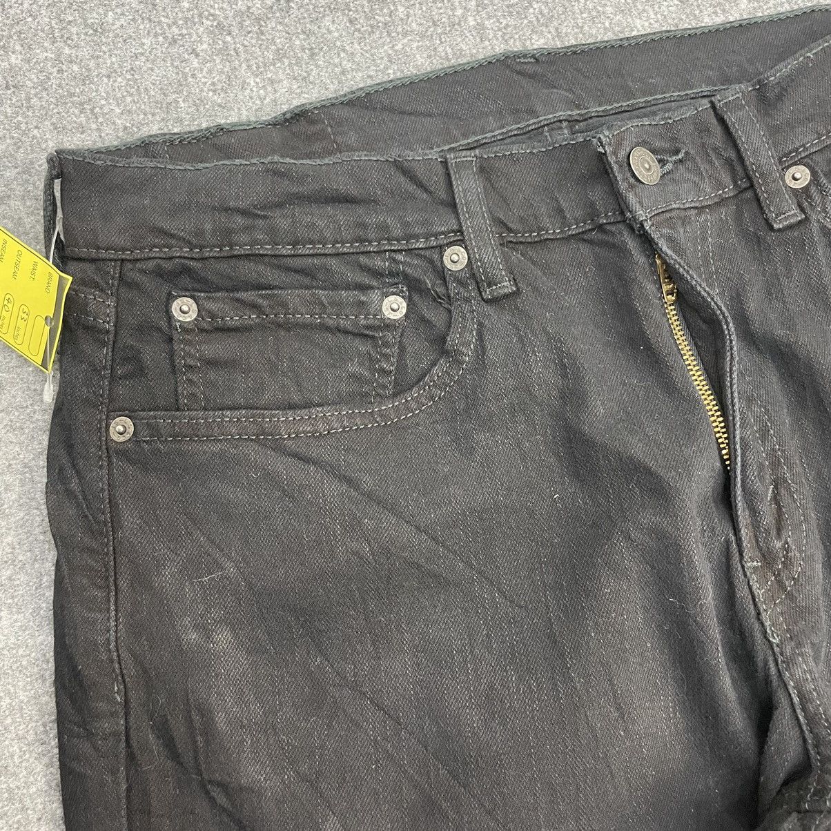 Levi's × Vintage Vintage Levi's Super Black Distressed - wc028 Size US 33 - 6 Thumbnail