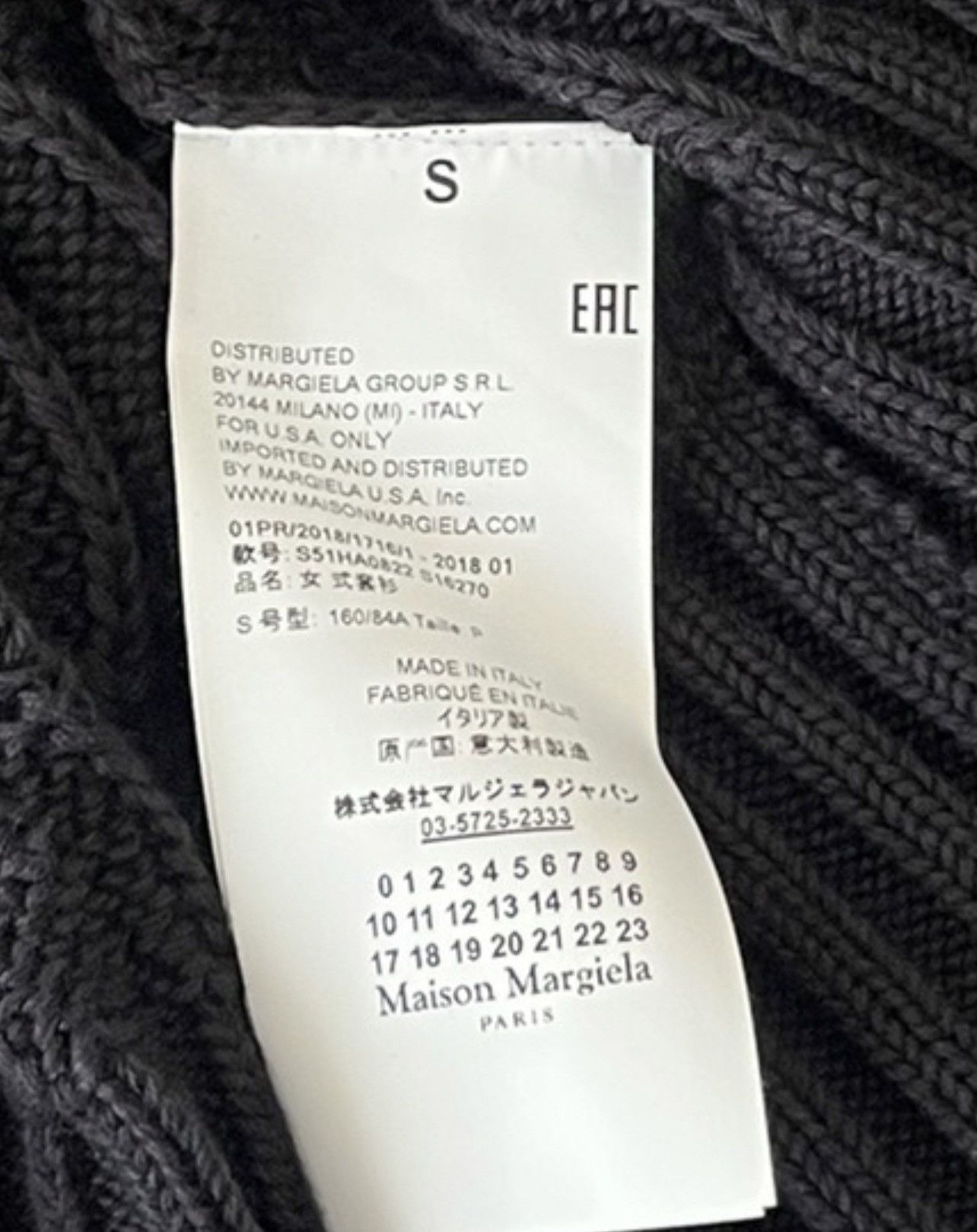Maison Margiela 🔥SUPER RARE🔥Maison Margiela Striped Knit Sweater Size US S / EU 44-46 / 1 - 6 Thumbnail