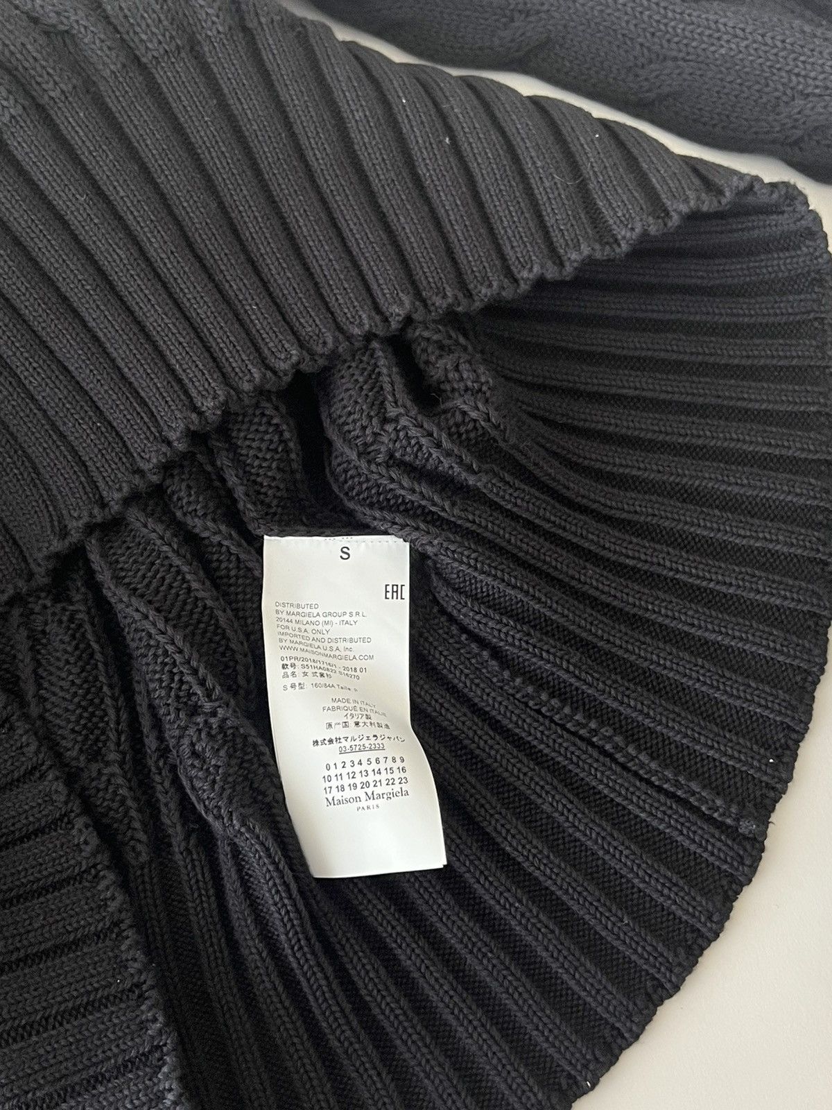 Maison Margiela 🔥SUPER RARE🔥Maison Margiela Striped Knit Sweater Size US S / EU 44-46 / 1 - 5 Thumbnail