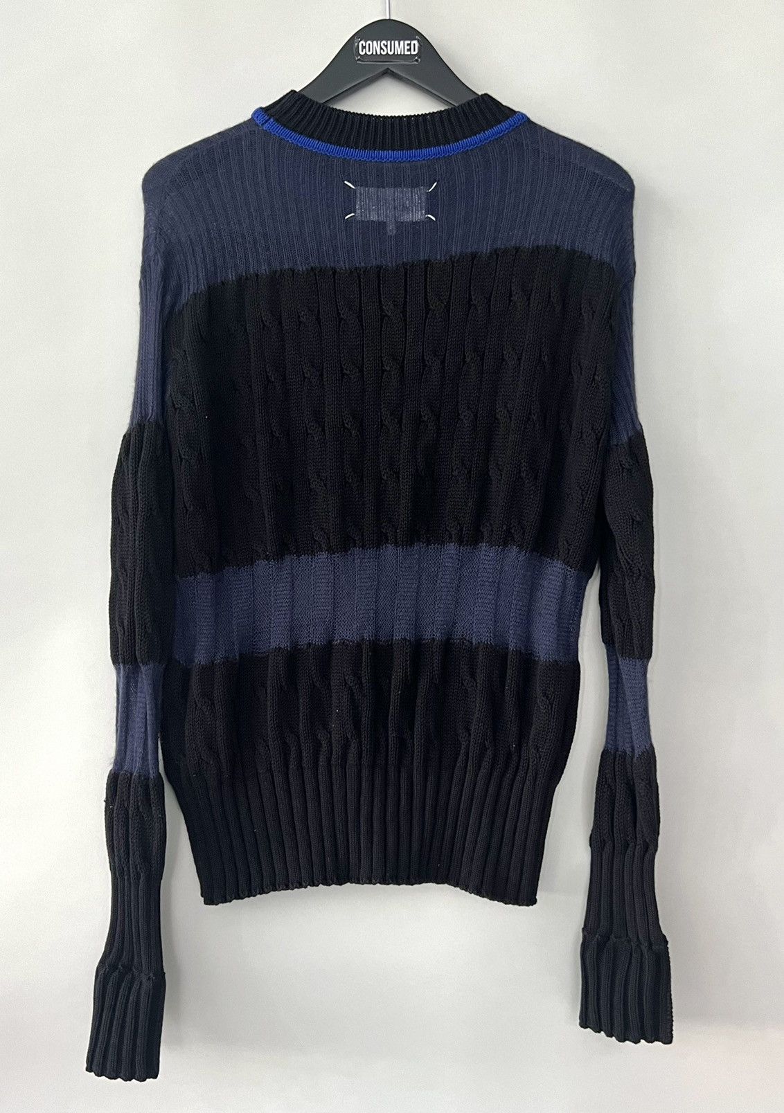 Maison Margiela 🔥SUPER RARE🔥Maison Margiela Striped Knit Sweater Size US S / EU 44-46 / 1 - 2 Thumbnail