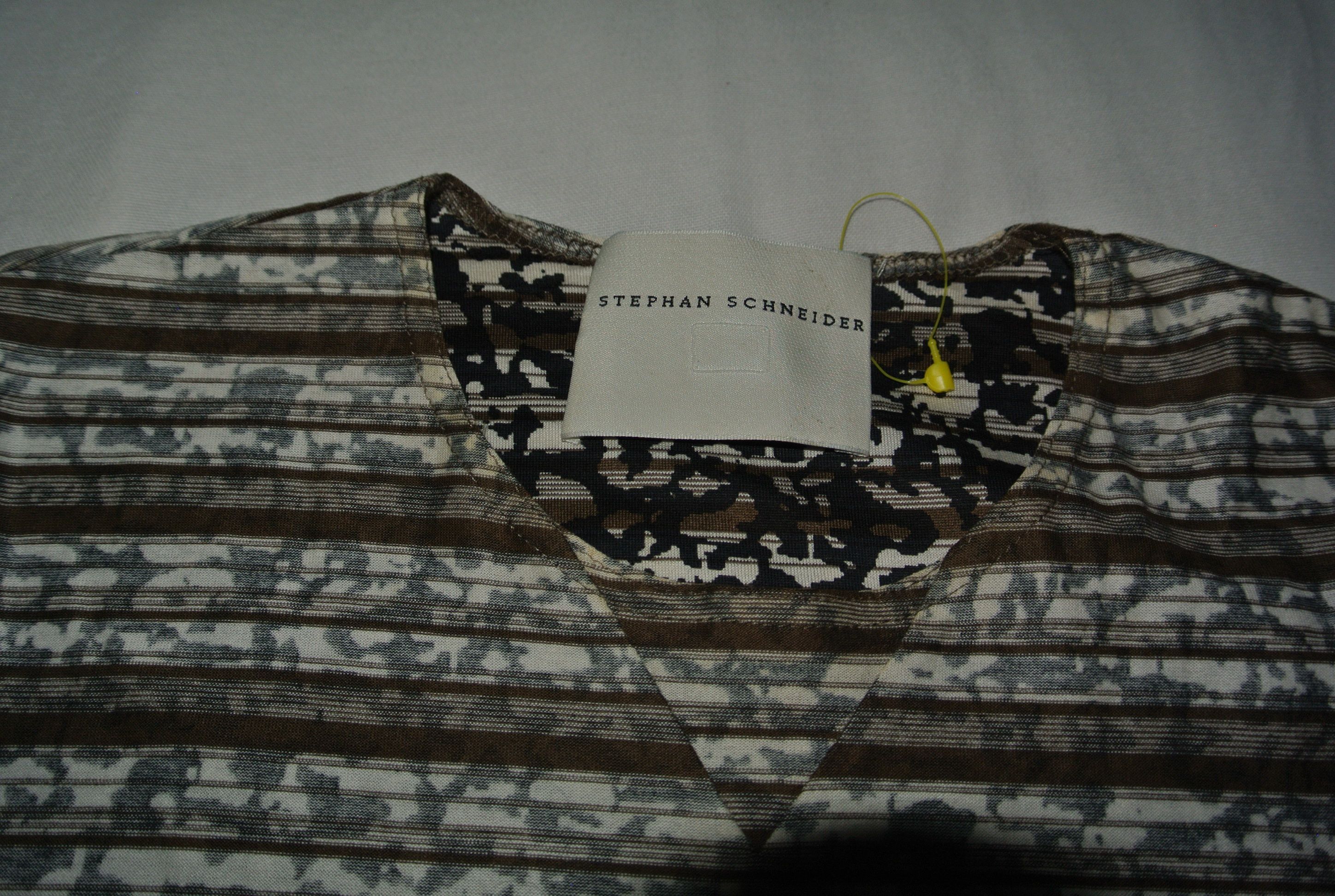 Designer × Stephan Schneider X9 Stephan Schneider reversible Camo stripes tee M Size US M / EU 48-50 / 2 - 4 Thumbnail