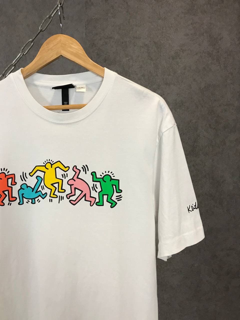 Keith Haring Keith Haring designer art overprinted tee Size US M / EU 48-50 / 2 - 3 Thumbnail