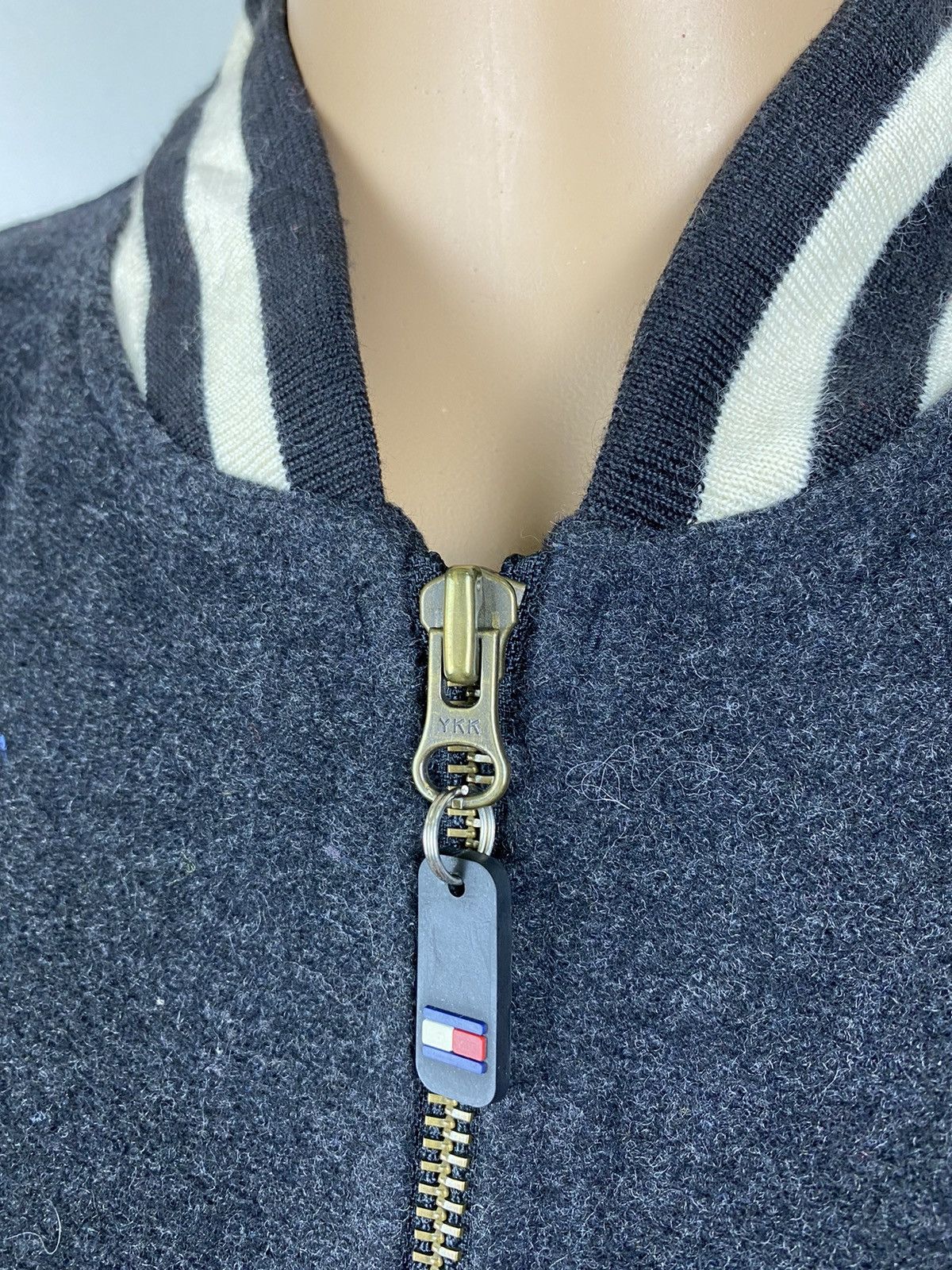 A$AP Rocky × Tommy Hilfiger 🔥TOMMY HILFIGER WOOL LIKE BOMBER JACKET STYLE. Size US M / EU 48-50 / 2 - 12 Thumbnail