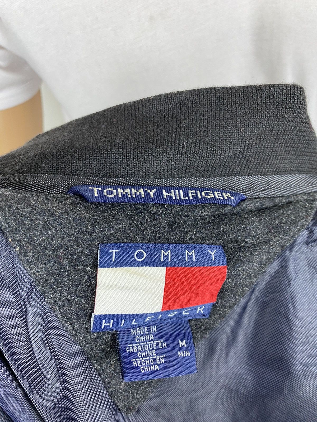 A$AP Rocky × Tommy Hilfiger 🔥TOMMY HILFIGER WOOL LIKE BOMBER JACKET STYLE. Size US M / EU 48-50 / 2 - 14 Thumbnail