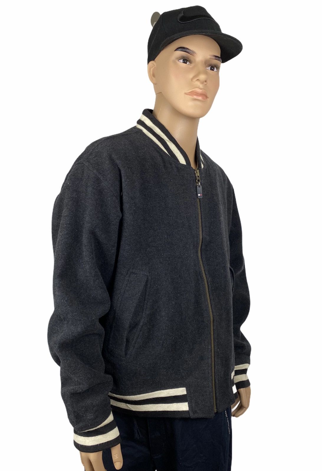 A$AP Rocky × Tommy Hilfiger 🔥TOMMY HILFIGER WOOL LIKE BOMBER JACKET STYLE. Size US M / EU 48-50 / 2 - 2 Thumbnail