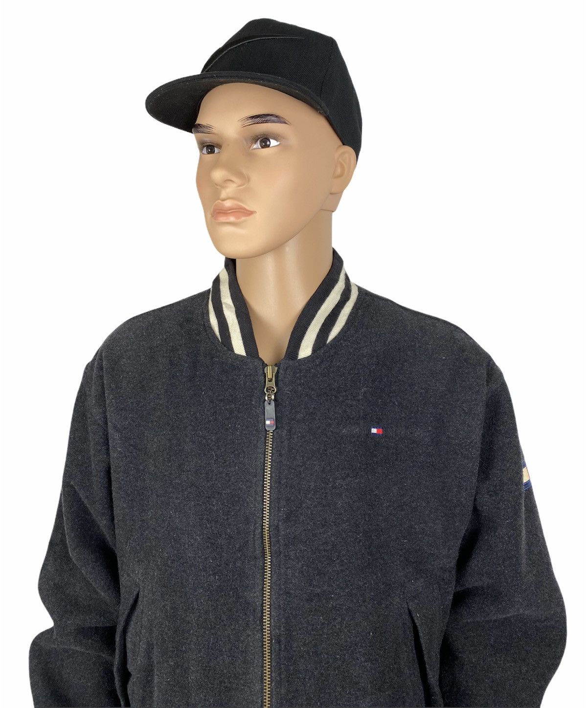 A$AP Rocky × Tommy Hilfiger 🔥TOMMY HILFIGER WOOL LIKE BOMBER JACKET STYLE. Size US M / EU 48-50 / 2 - 7 Thumbnail
