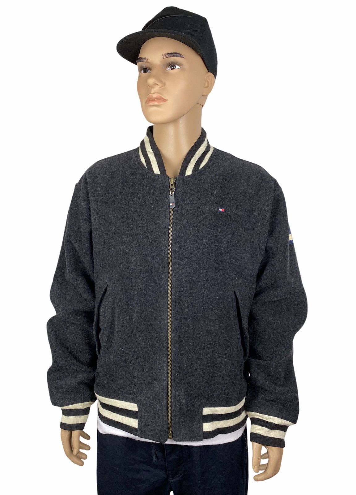 A$AP Rocky × Tommy Hilfiger 🔥TOMMY HILFIGER WOOL LIKE BOMBER JACKET STYLE. Size US M / EU 48-50 / 2 - 3 Thumbnail