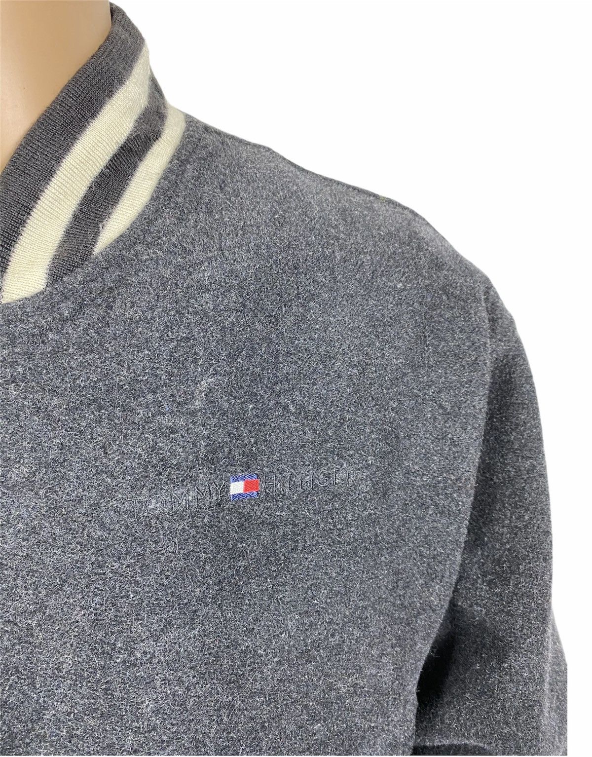 A$AP Rocky × Tommy Hilfiger 🔥TOMMY HILFIGER WOOL LIKE BOMBER JACKET STYLE. Size US M / EU 48-50 / 2 - 9 Thumbnail