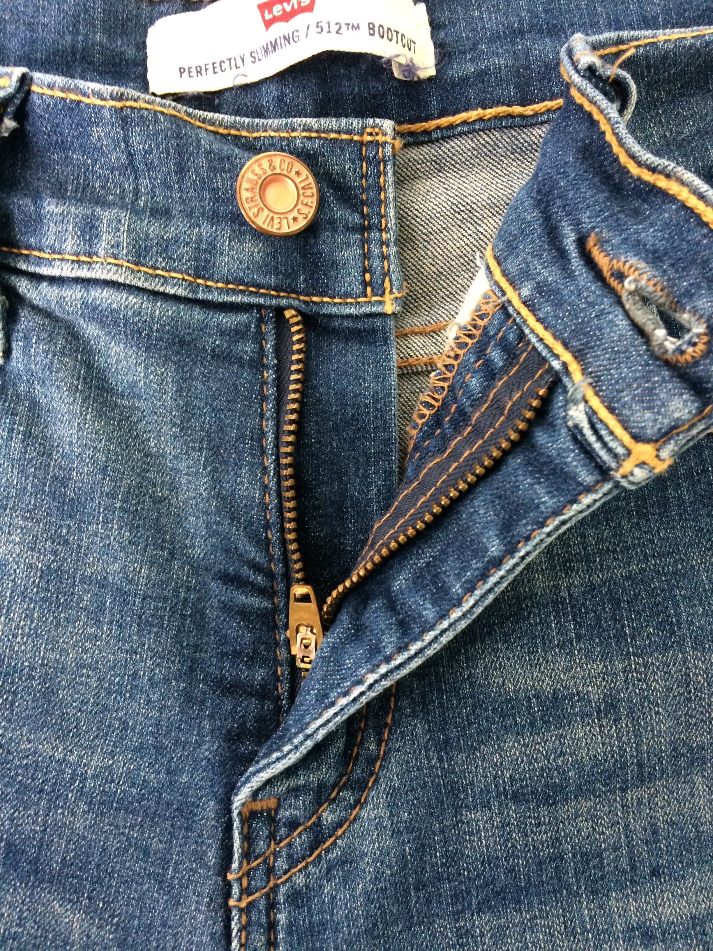 Jean × Levi's Levis 512 Bootcut Flared Jeans #B-263 Size 27" / US 4 / IT 40 - 3 Thumbnail