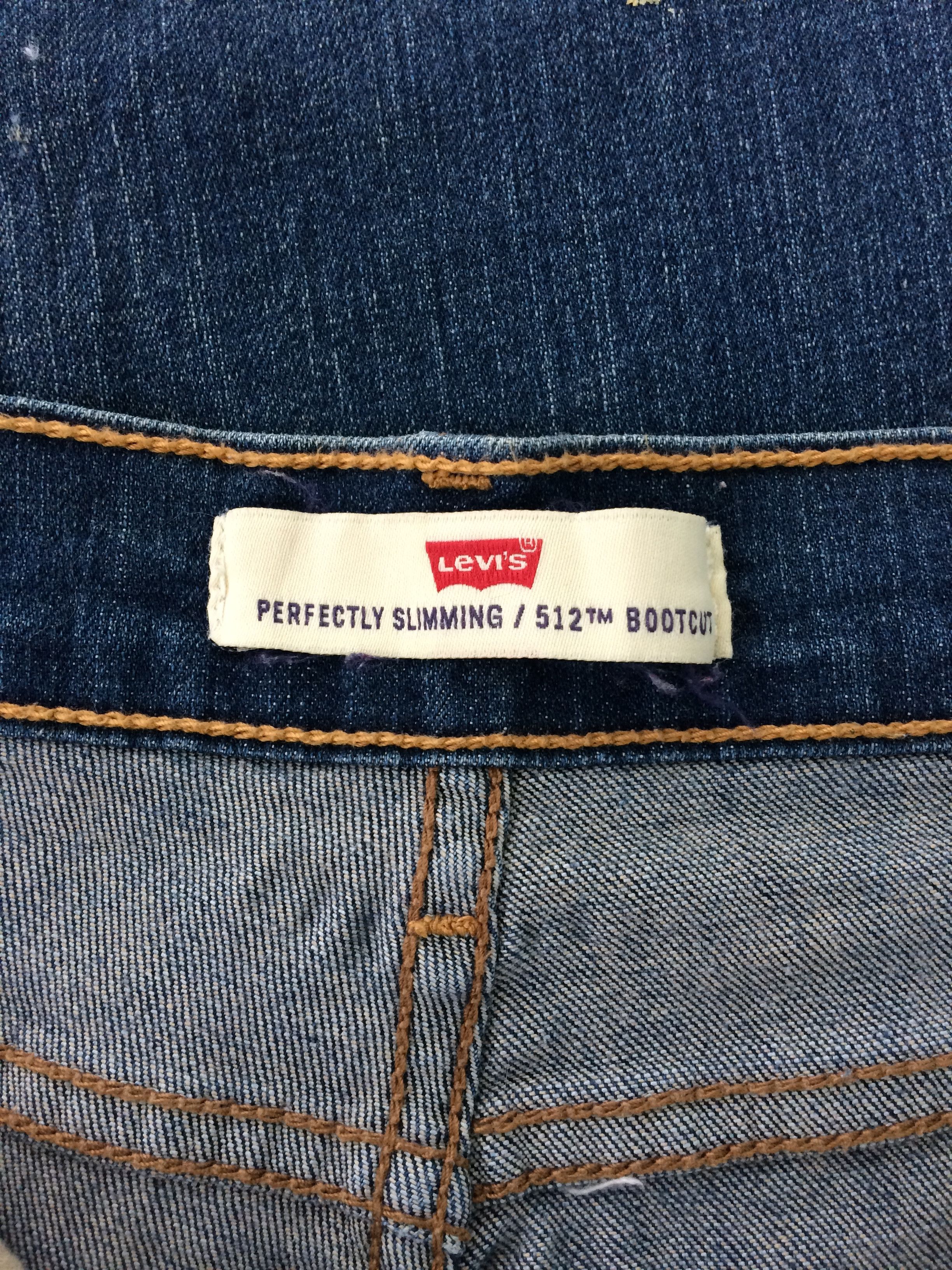 Jean × Levi's Levis 512 Bootcut Flared Jeans #B-263 Size 27" / US 4 / IT 40 - 9 Thumbnail