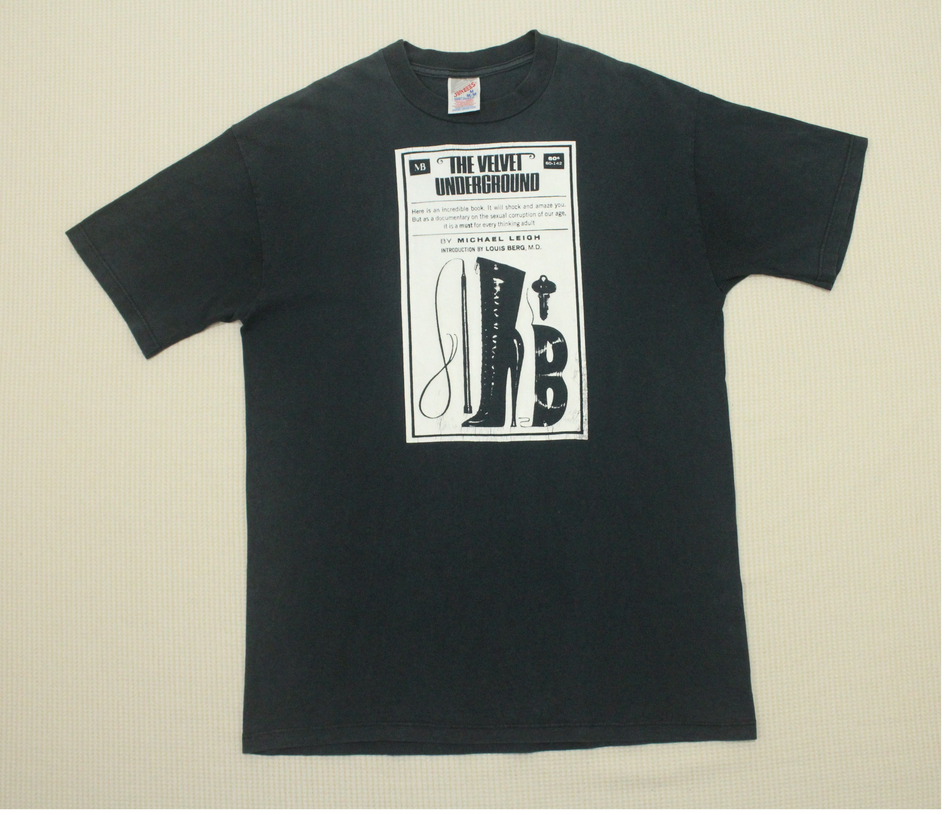 Andy Warhol Vintage 90s THE VELVET UNDERGROUND T Shirt By Michael Leigh Size US M / EU 48-50 / 2 - 2 Thumbnail