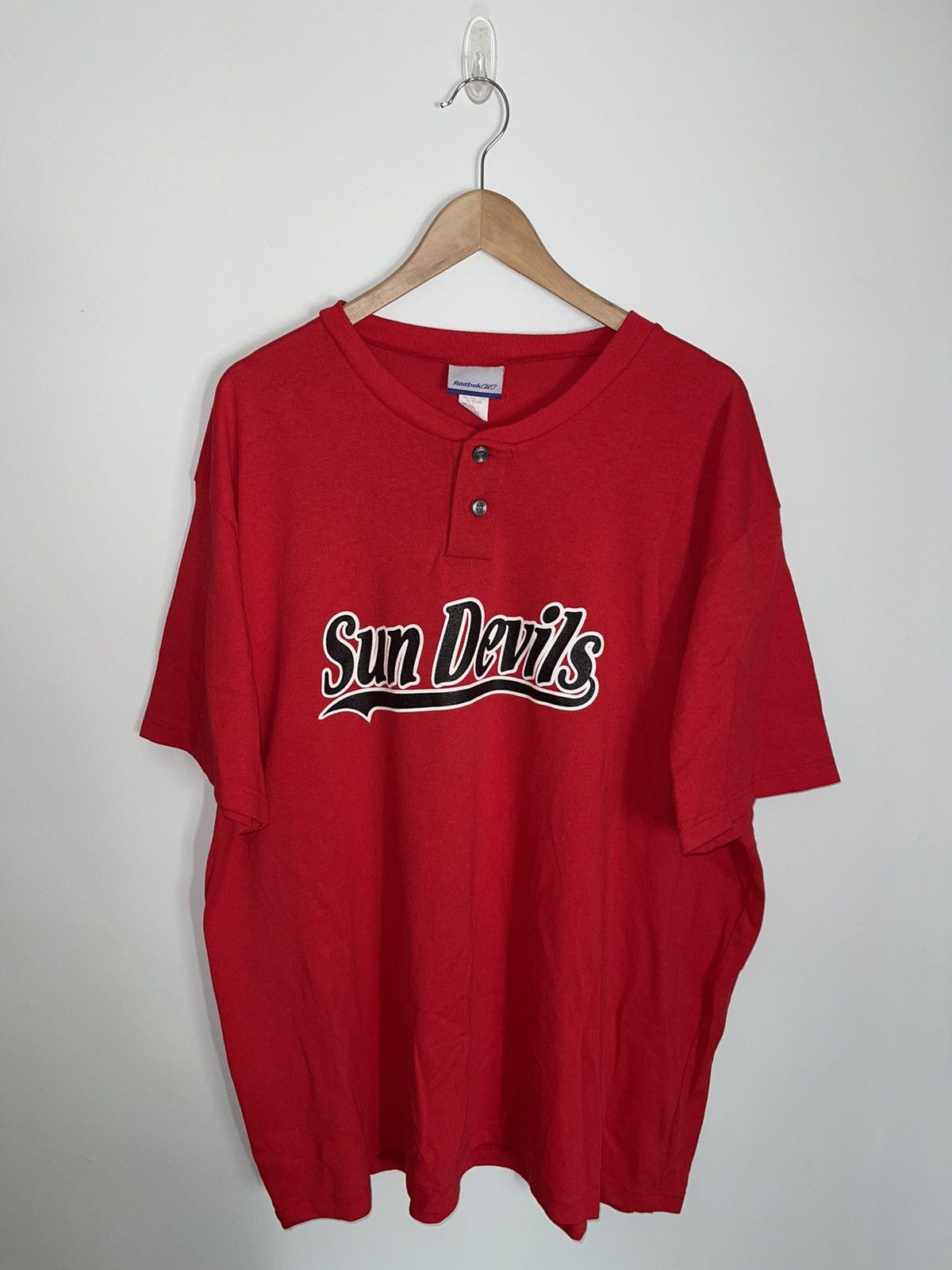 Reebok Vintage Reebok Sundevils Jersey Tee Size US XL / EU 56 / 4 - 1 Thumbnail