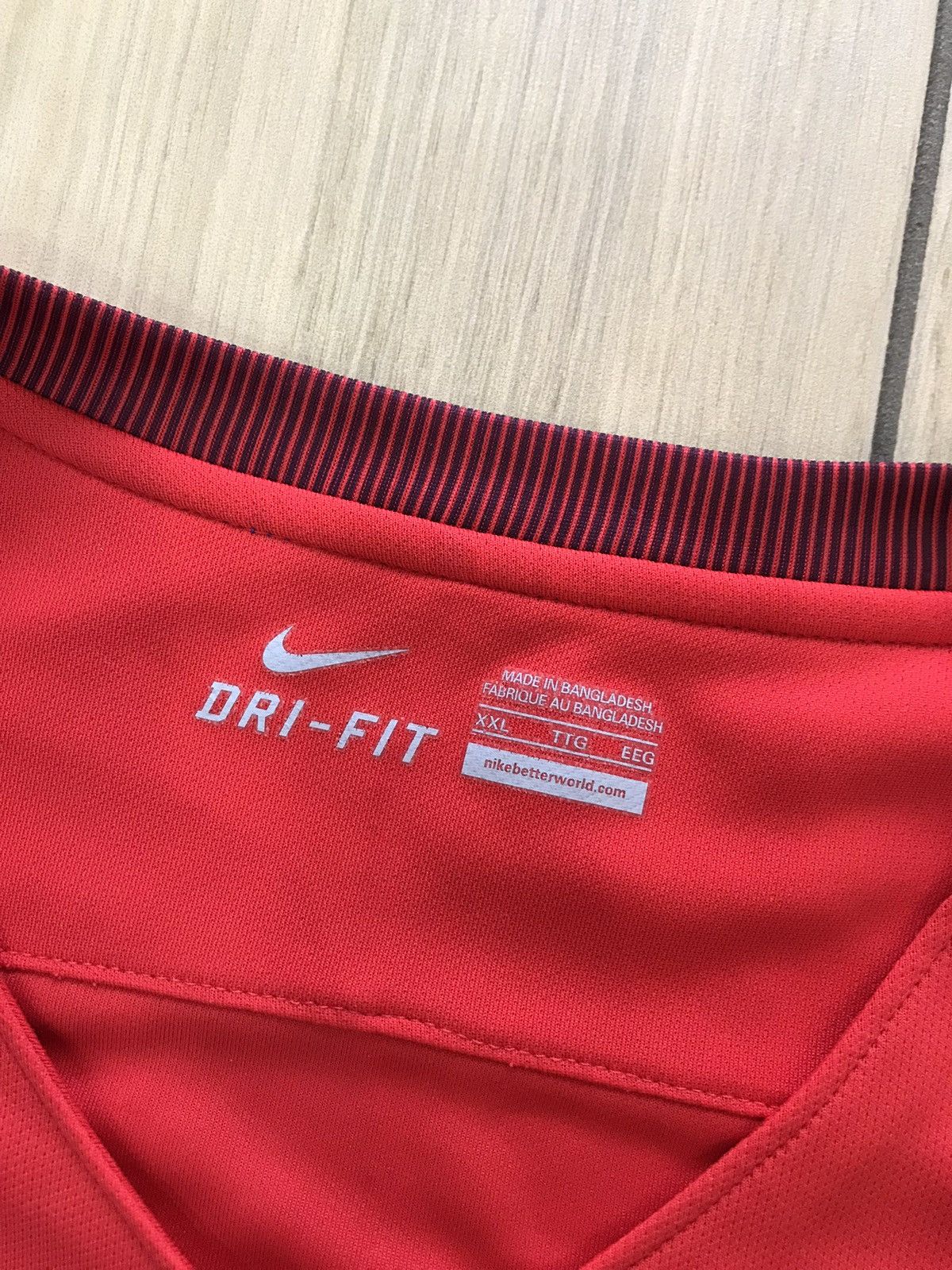 Nike ENGLAND 2016 2017 AWAY SHIRT FOOTBALL SOCCER JERSEY NIKE Size US XXL / EU 58 / 5 - 6 Thumbnail