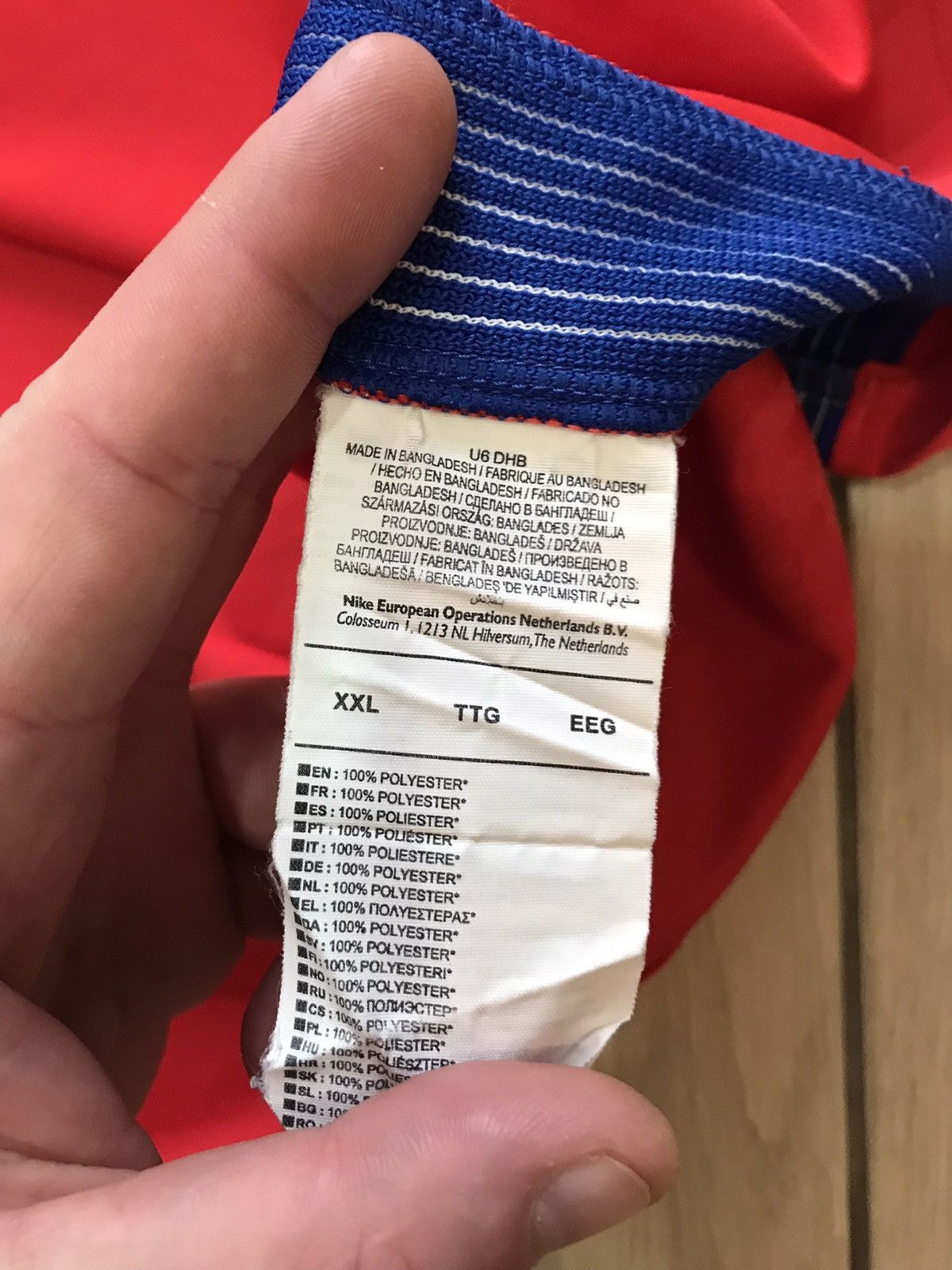 Nike ENGLAND 2016 2017 AWAY SHIRT FOOTBALL SOCCER JERSEY NIKE Size US XXL / EU 58 / 5 - 12 Thumbnail