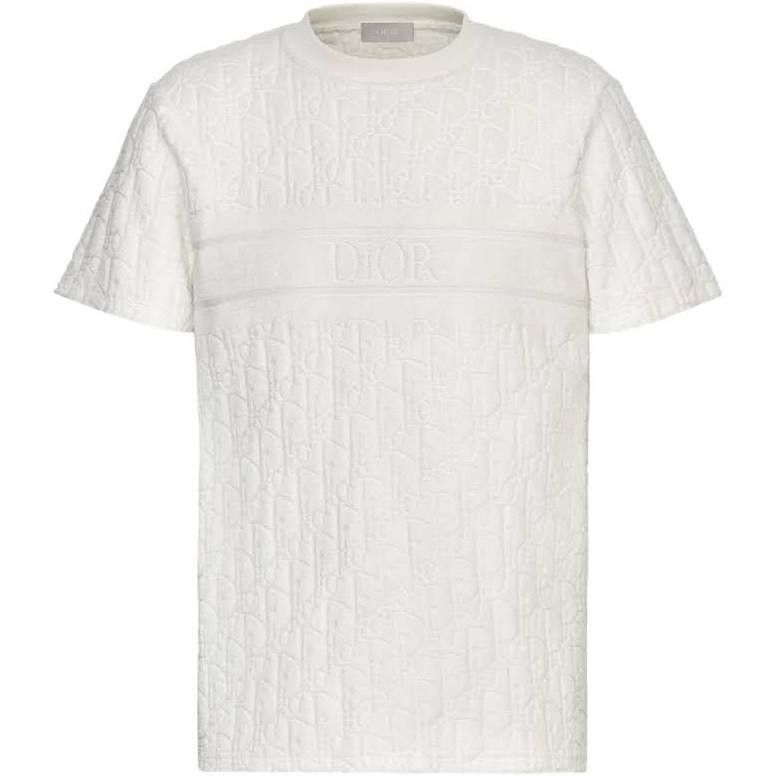 トップス CHRISTIAN DIOR\"TOWEL MATERIAL\"RELAX TEE CHRISTIAN DIOR
