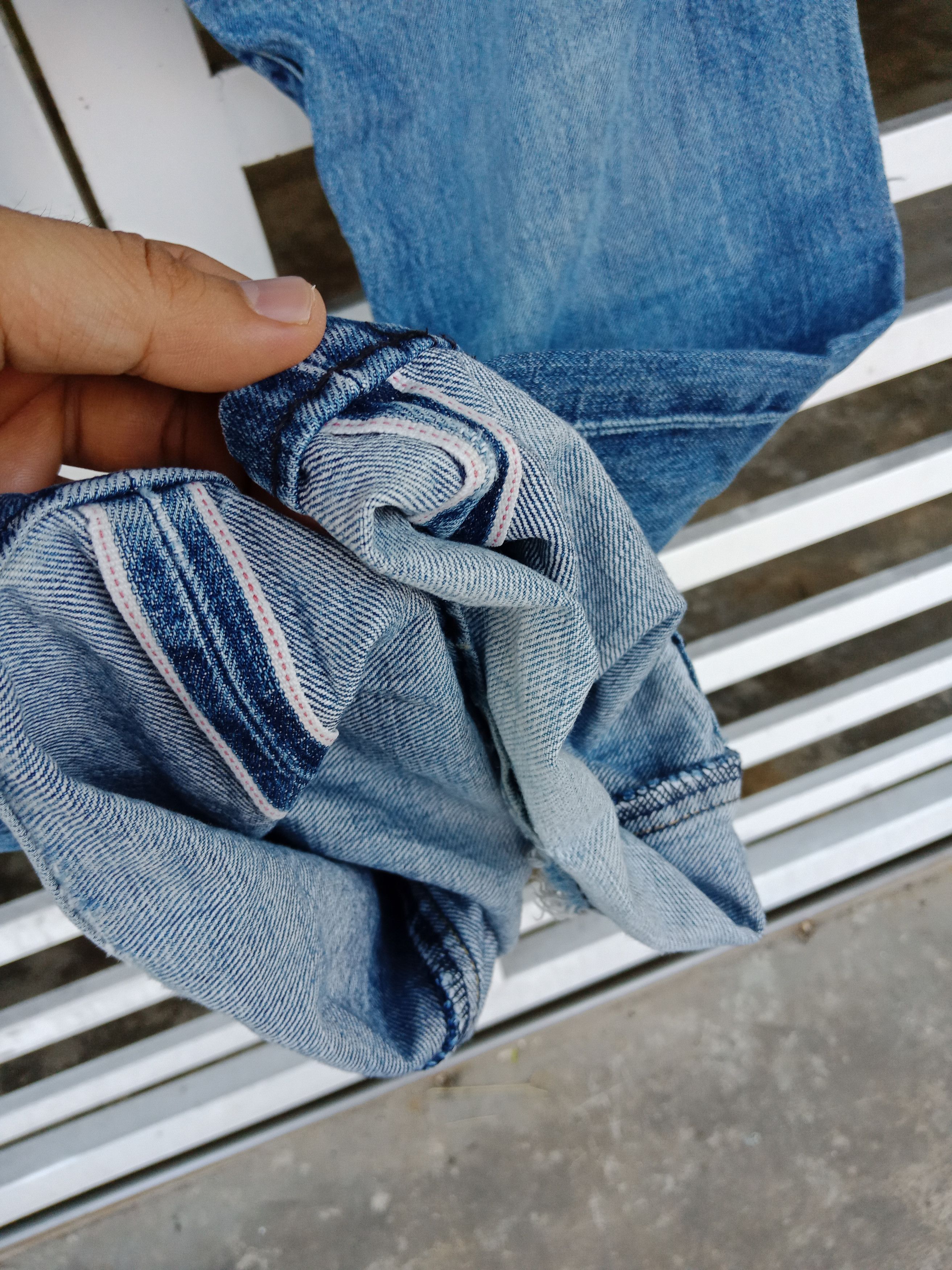 Levi's Levi's 503 Selvedge Distressed Denim Size US 30 / EU 46 - 7 Thumbnail