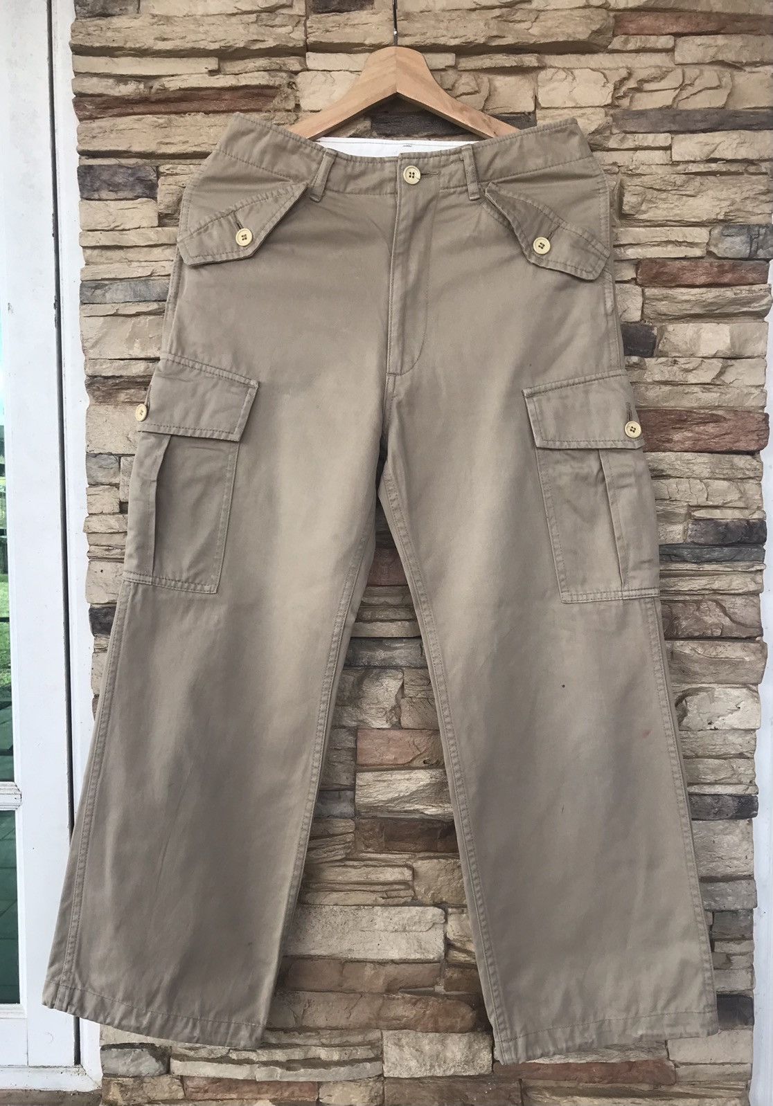 Comme des Garcons Vintage Comme Des Garcons Tricot Cargo Pants Size US 30 / EU 46 - 1 Thumbnail