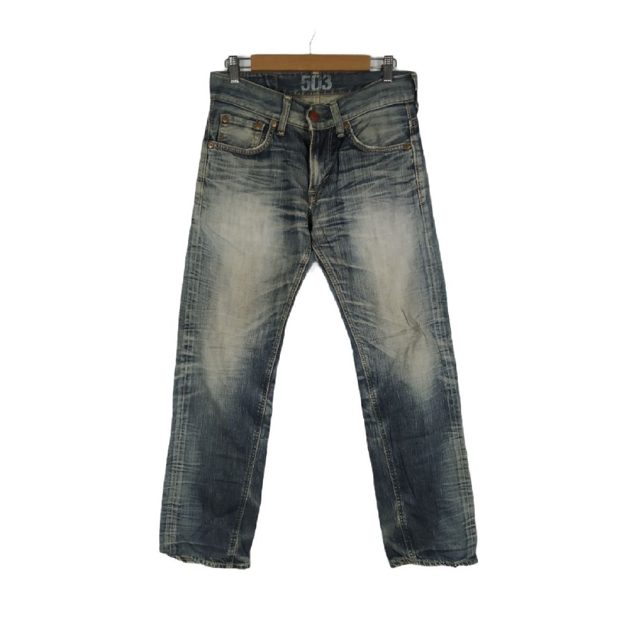 Denime × Edwin × Japanese Brand Vintage Edwin Blue Trip 503 Edwin Denim Jeans Size US 31 - 1 Thumbnail
