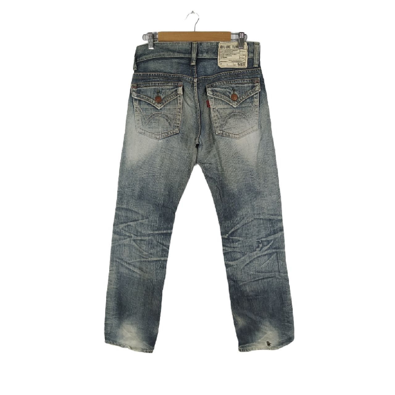 Denime × Edwin × Japanese Brand Vintage Edwin Blue Trip 503 Edwin Denim Jeans Size US 31 - 2 Thumbnail