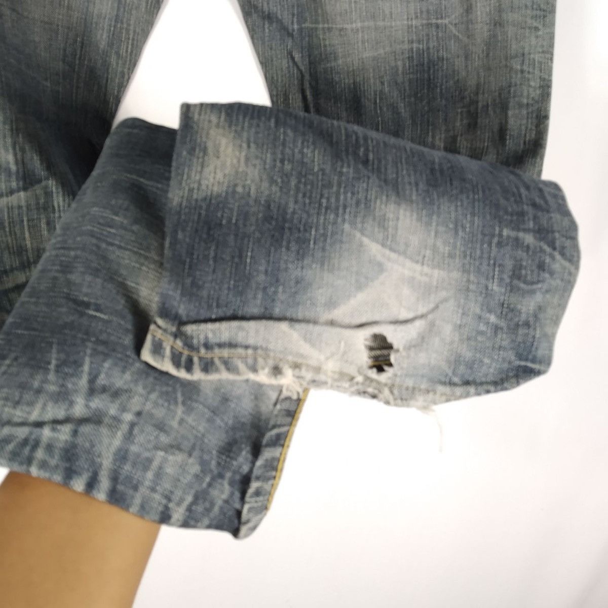 Denime × Edwin × Japanese Brand Vintage Edwin Blue Trip 503 Edwin Denim Jeans Size US 31 - 8 Thumbnail