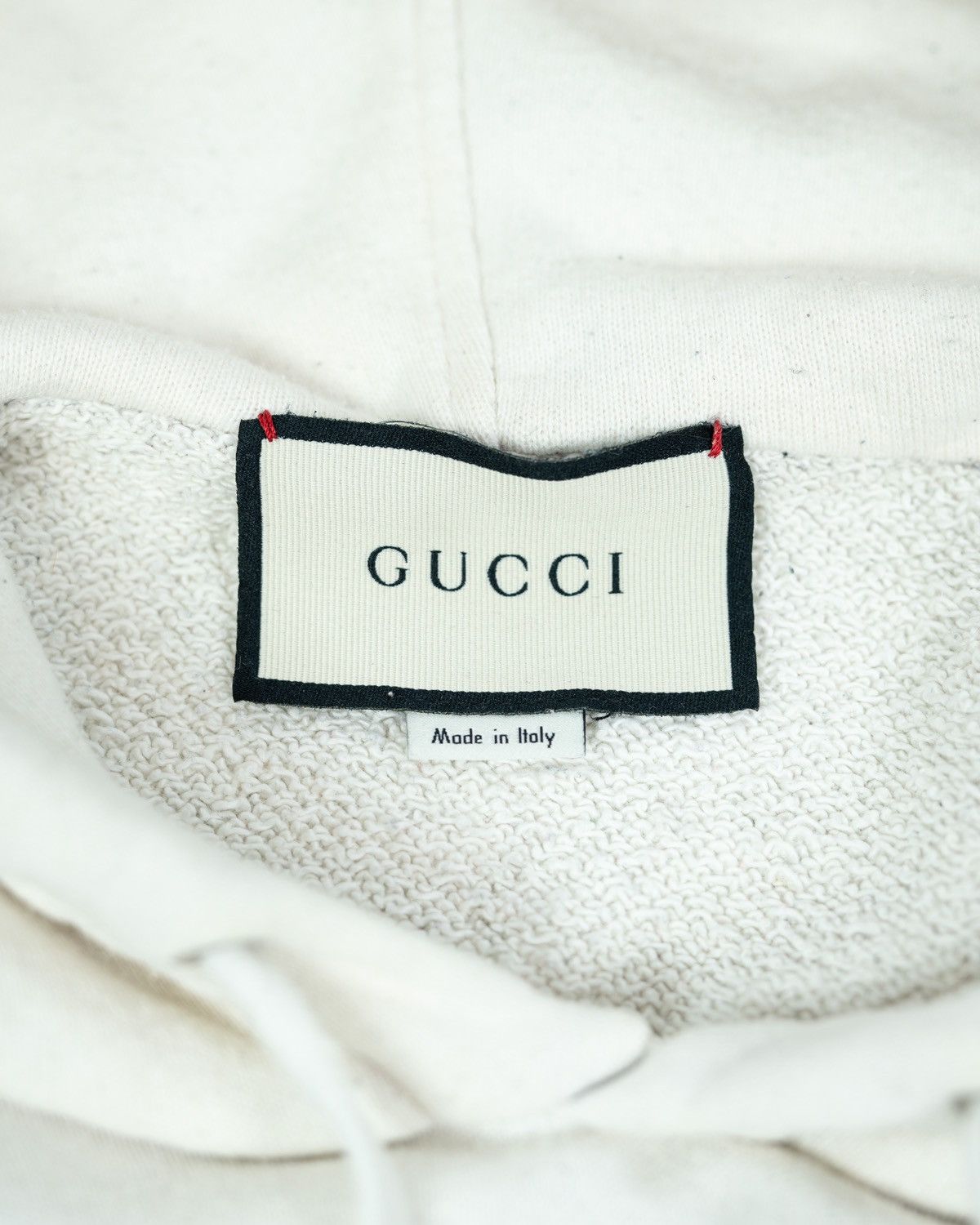 Gucci square hoodie best sale