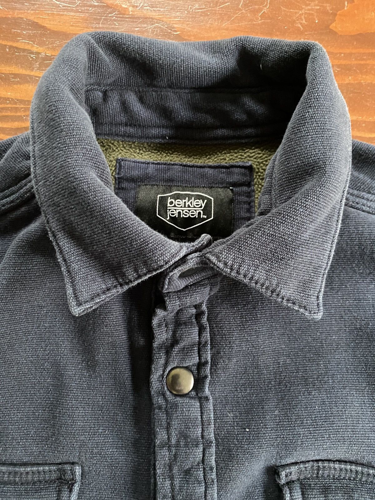 Vintage Vintage 90’s Berkley Jensen Snap Button Shirt Jacket Size US M / EU 48-50 / 2 - 3 Thumbnail