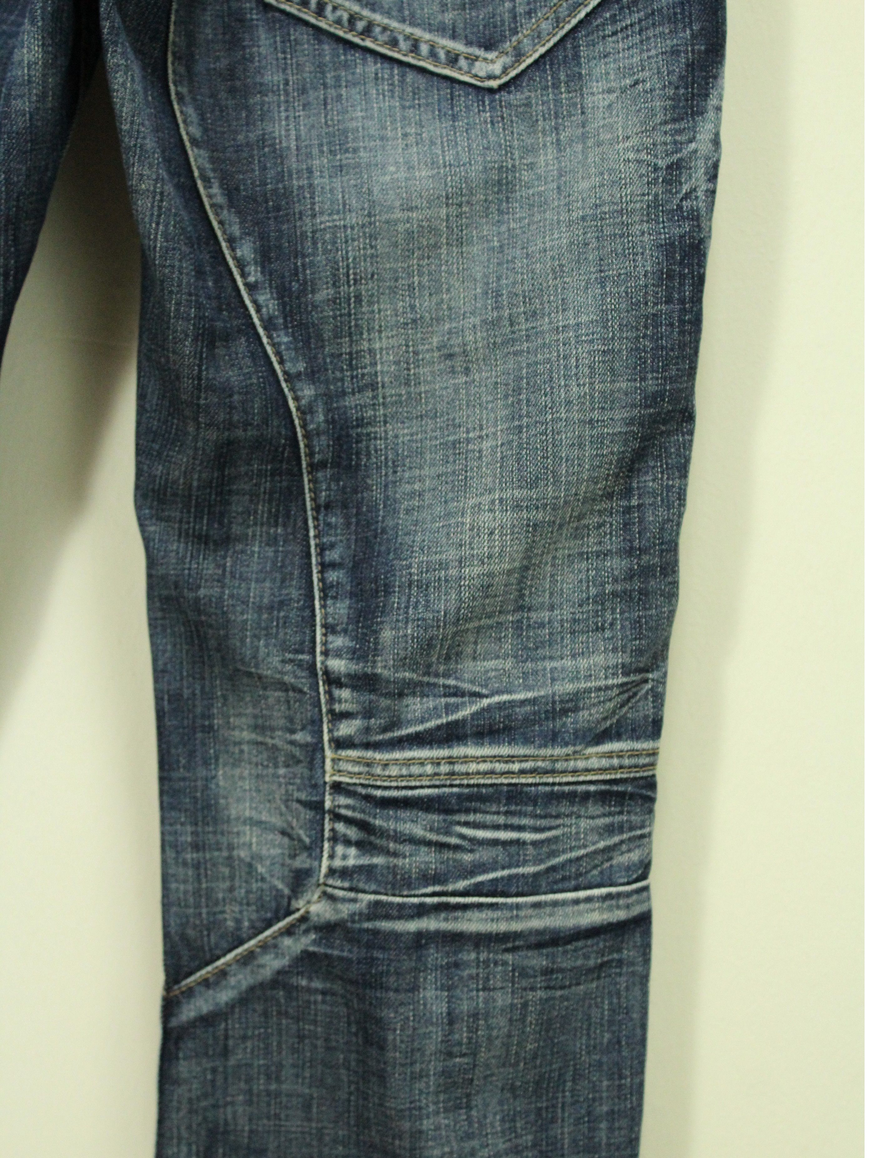 PPFM PPFM Pants Denim Zipper Utility Biker Distressed style Size US 32 / EU 48 - 10 Thumbnail