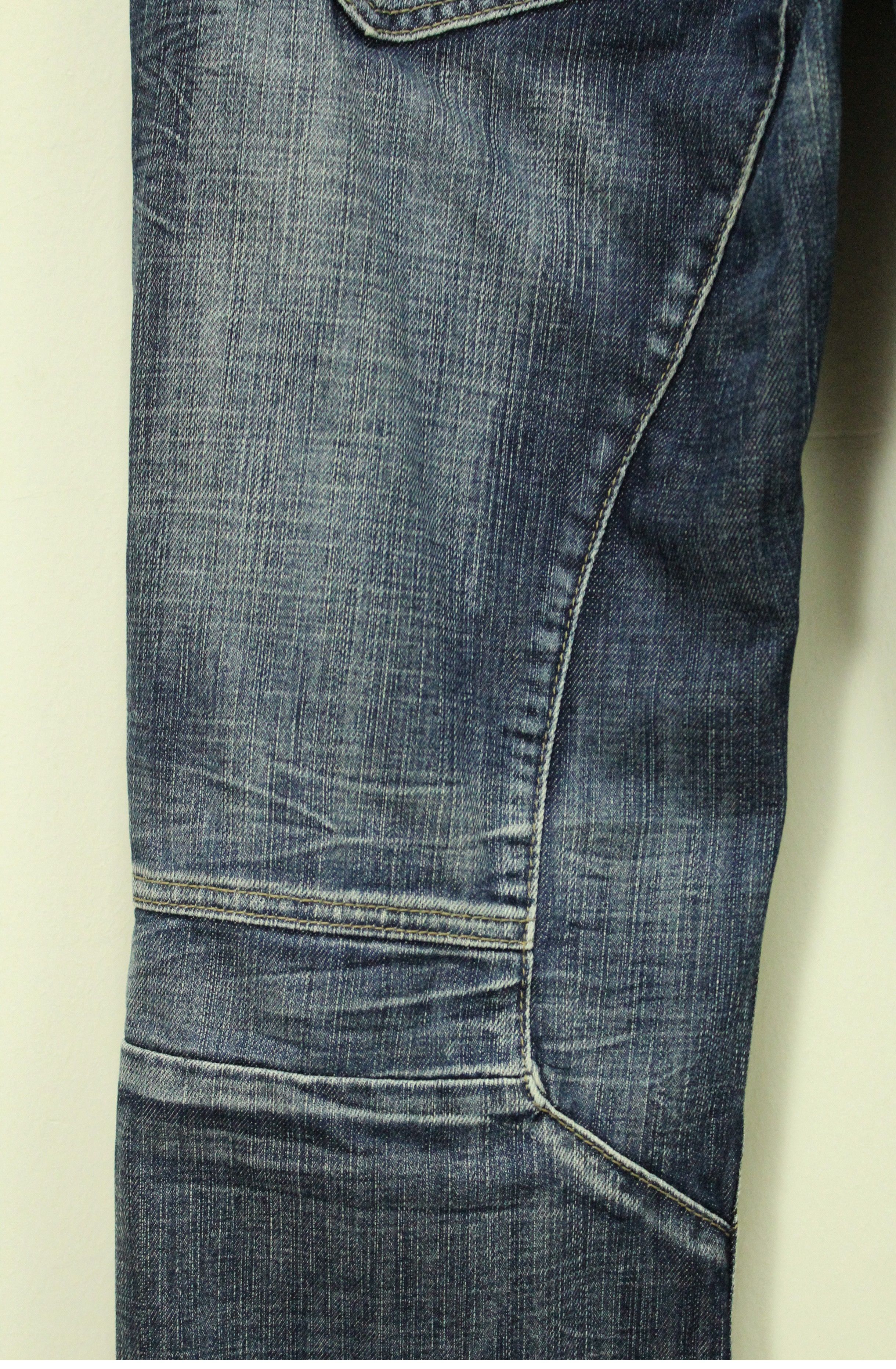 PPFM PPFM Pants Denim Zipper Utility Biker Distressed style Size US 32 / EU 48 - 12 Thumbnail