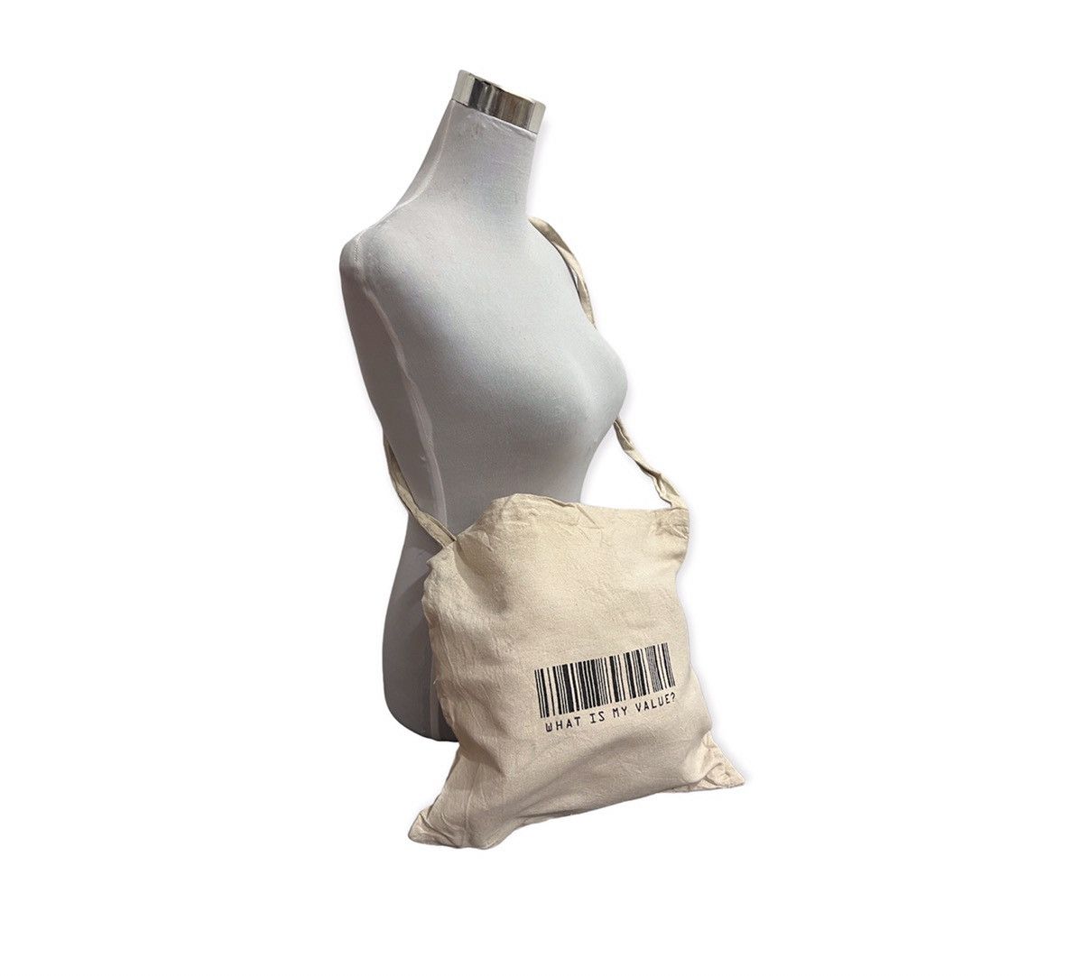 Japanese Brand Barcode Plain Sling bag Size ONE SIZE - 1 Thumbnail