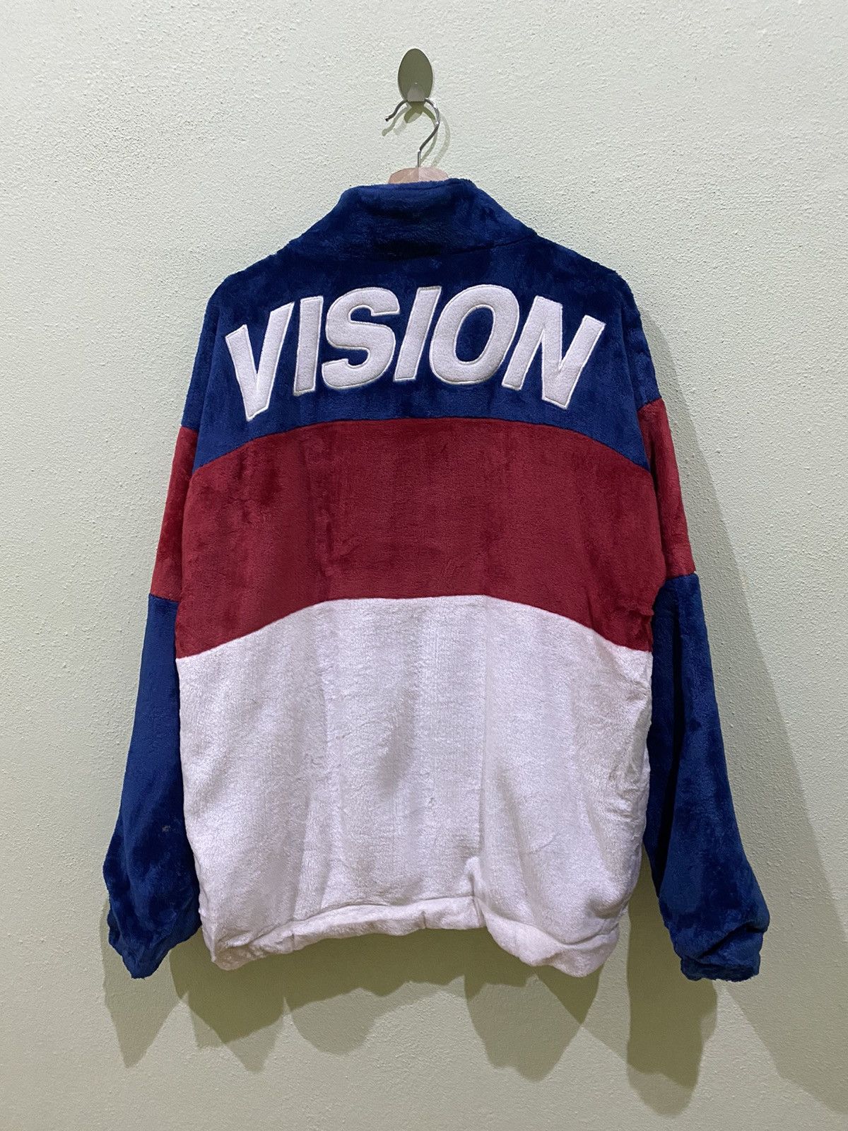 Vision Streetwear VISION STREETWEAR FLEECE SWEATER FRANCE FLAG DESIGN Size US L / EU 52-54 / 3 - 2 Thumbnail