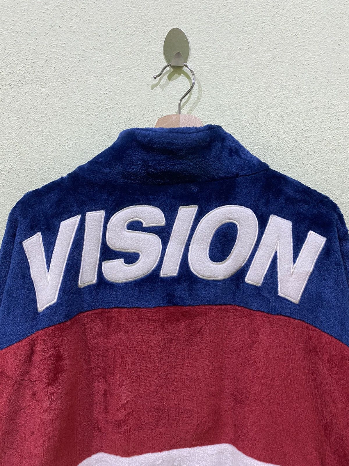 Vision Streetwear VISION STREETWEAR FLEECE SWEATER FRANCE FLAG DESIGN Size US L / EU 52-54 / 3 - 9 Thumbnail