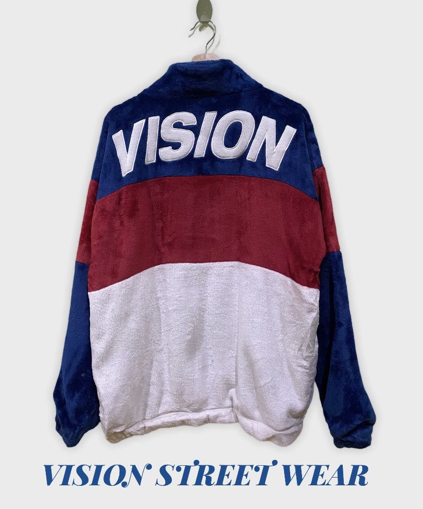 Vision Streetwear VISION STREETWEAR FLEECE SWEATER FRANCE FLAG DESIGN Size US L / EU 52-54 / 3 - 1 Thumbnail