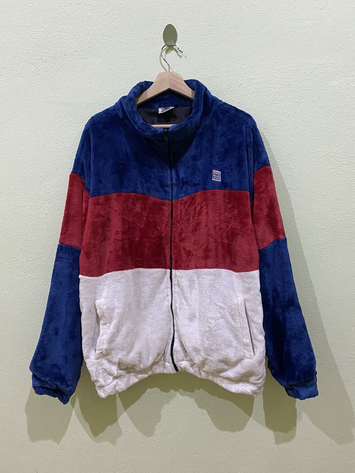 Vision Streetwear VISION STREETWEAR FLEECE SWEATER FRANCE FLAG DESIGN Size US L / EU 52-54 / 3 - 3 Thumbnail