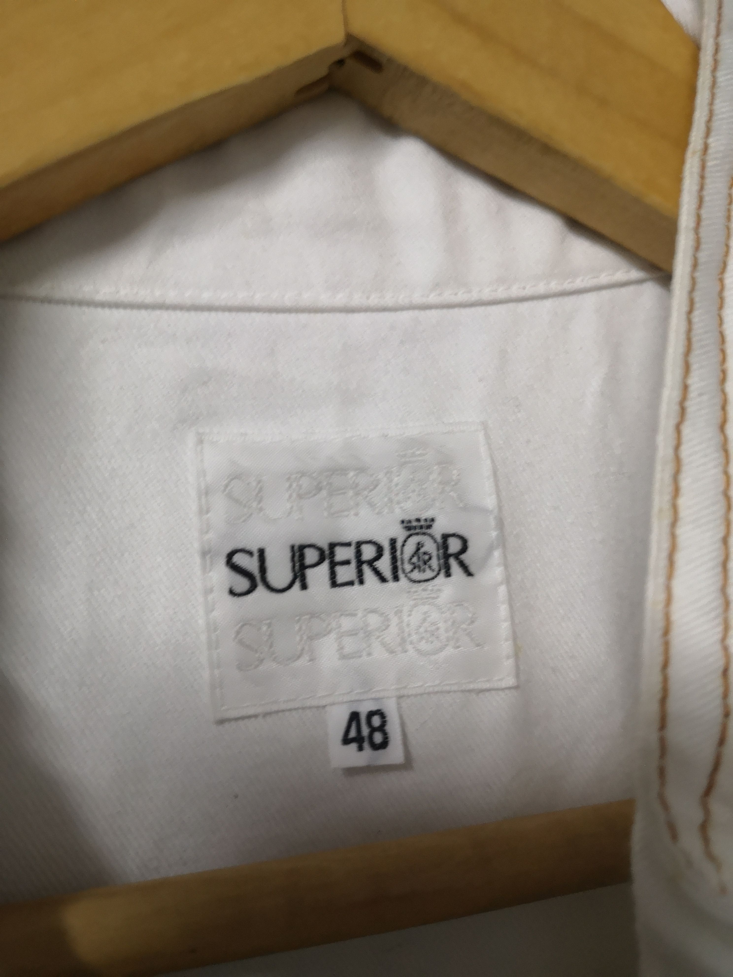 The Superior Labor 🔥NICE DESIGN🔥SUPERIOR JEANS ZIPPER JACKET Size US L / EU 52-54 / 3 - 11 Thumbnail