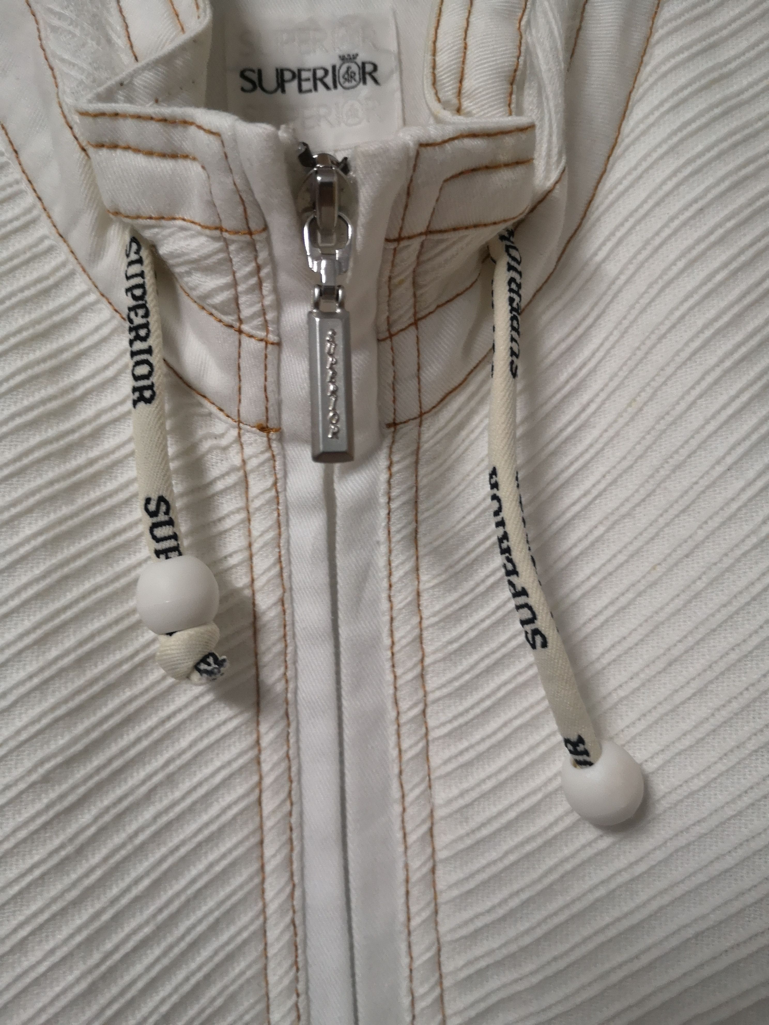 The Superior Labor 🔥NICE DESIGN🔥SUPERIOR JEANS ZIPPER JACKET Size US L / EU 52-54 / 3 - 10 Thumbnail