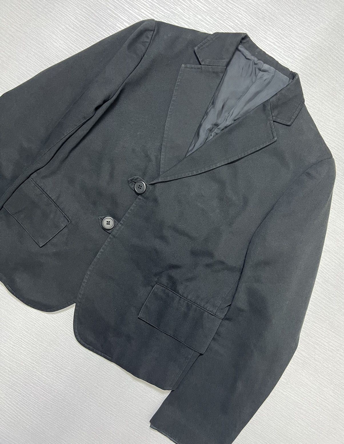 Yohji Yamamoto Y’s by Yohji Yamamoto Red Label - Cropped Blazer Size S / US 4 / IT 40 - 4 Thumbnail