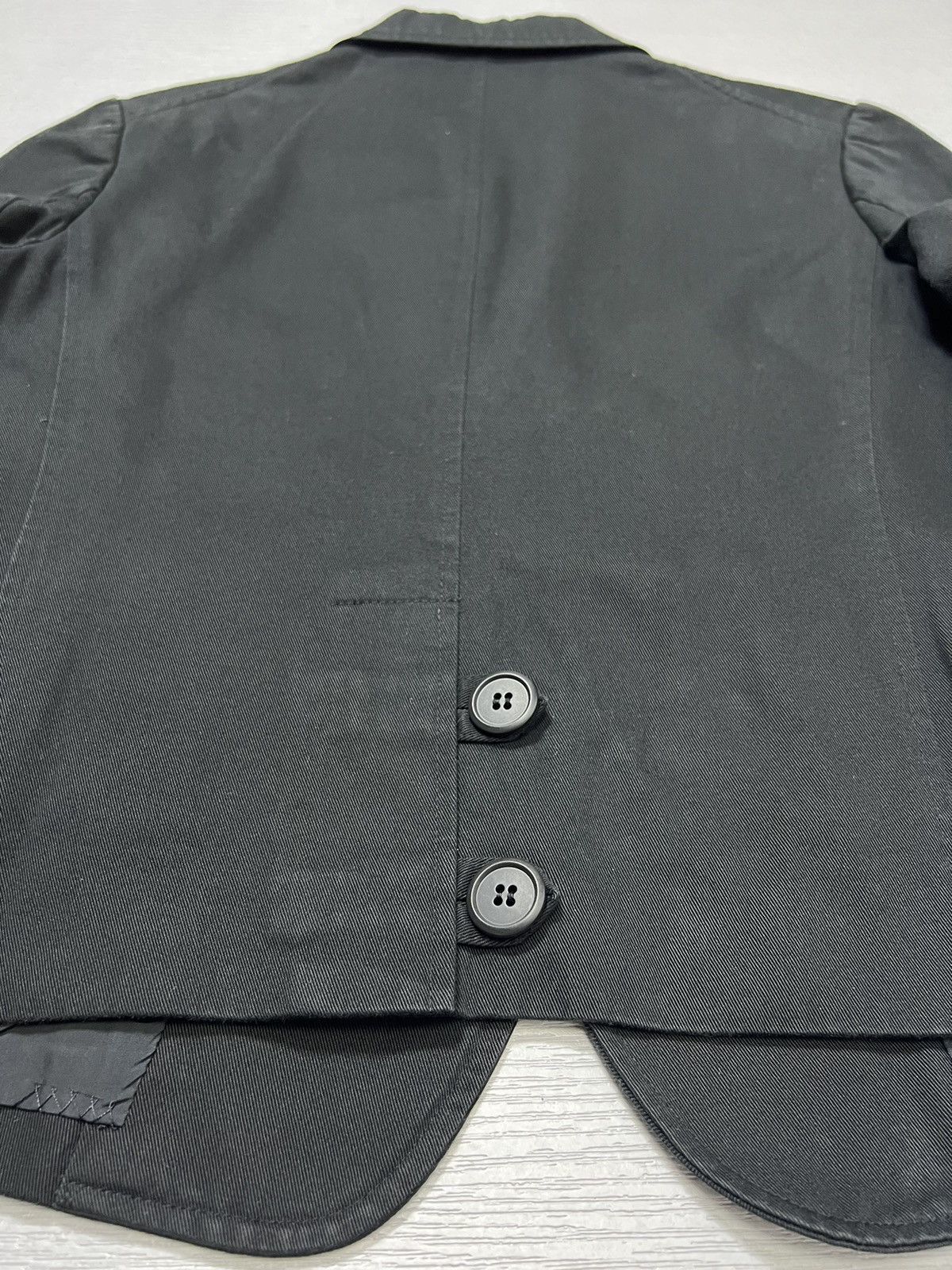 Yohji Yamamoto Y’s by Yohji Yamamoto Red Label - Cropped Blazer Size S / US 4 / IT 40 - 8 Thumbnail