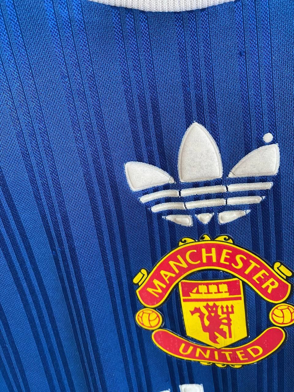 Vintage Manchester United 1986/1988 Away Football Shirt Mens Size US L / EU 52-54 / 3 - 3 Thumbnail