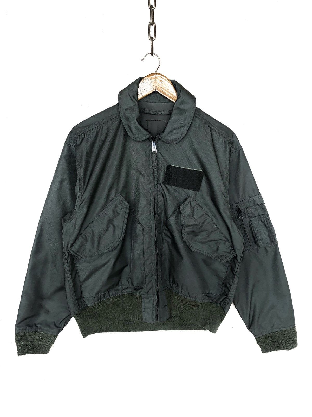 Alpha Industries Vintage 80s CWU 36/P Nomex Fabric Aviator Jacket Size US M / EU 48-50 / 2 - 1 Thumbnail