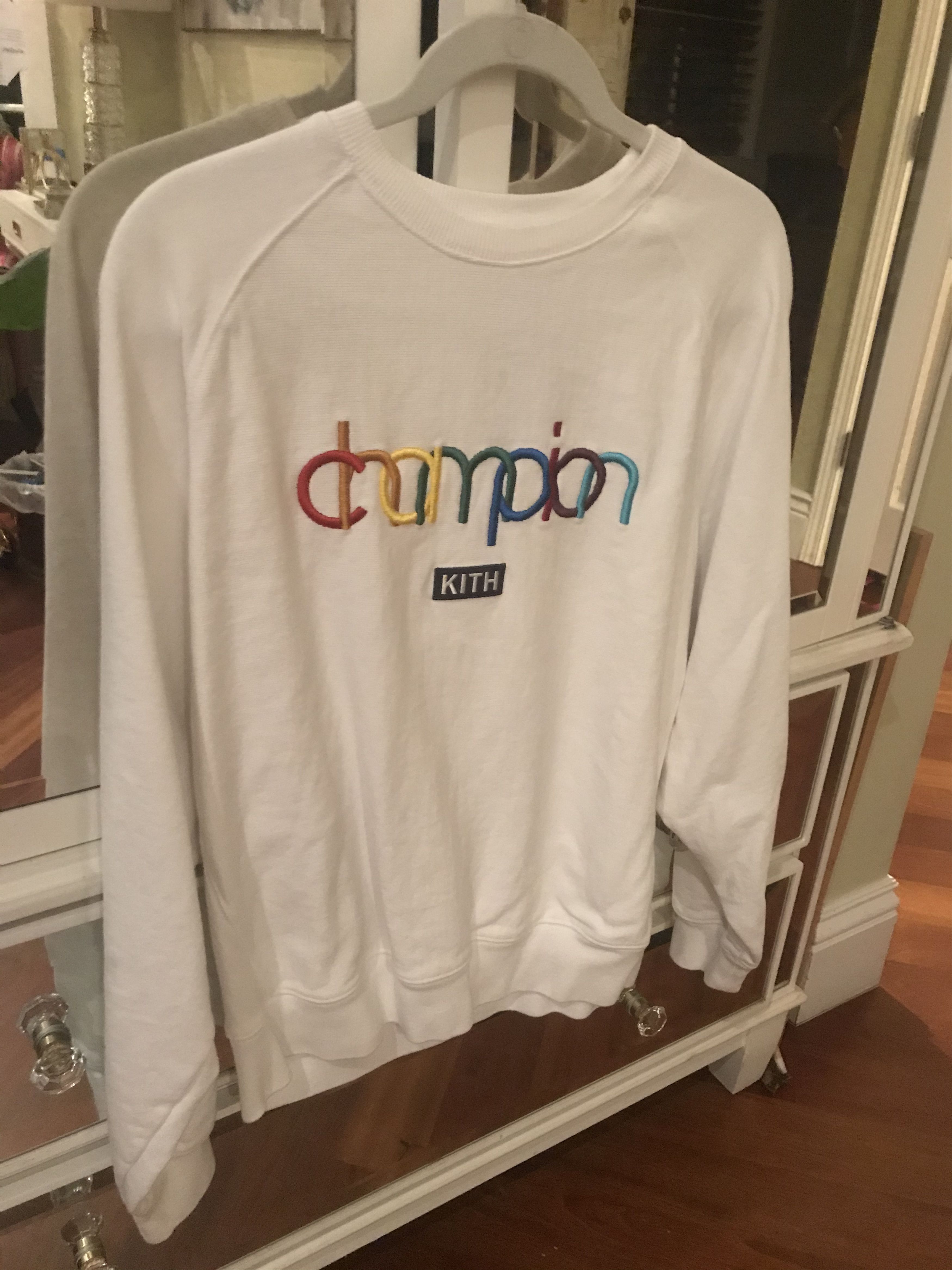 Champion x kith on sale crewneck