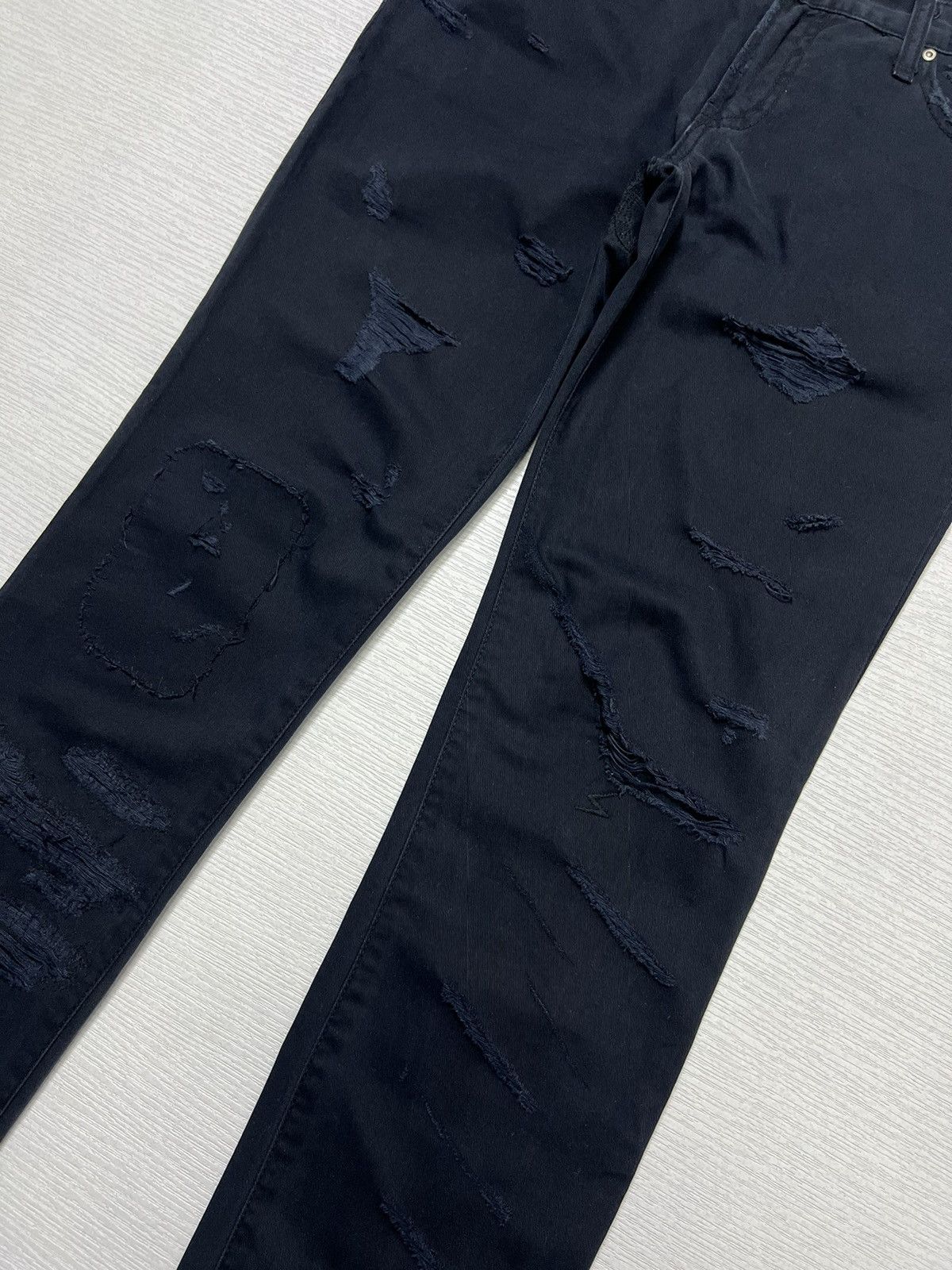 Undercover Undercover - S/S 2005 - “But Beautiful” Distressed Pants Size 30" / US 8 / IT 44 - 4 Thumbnail