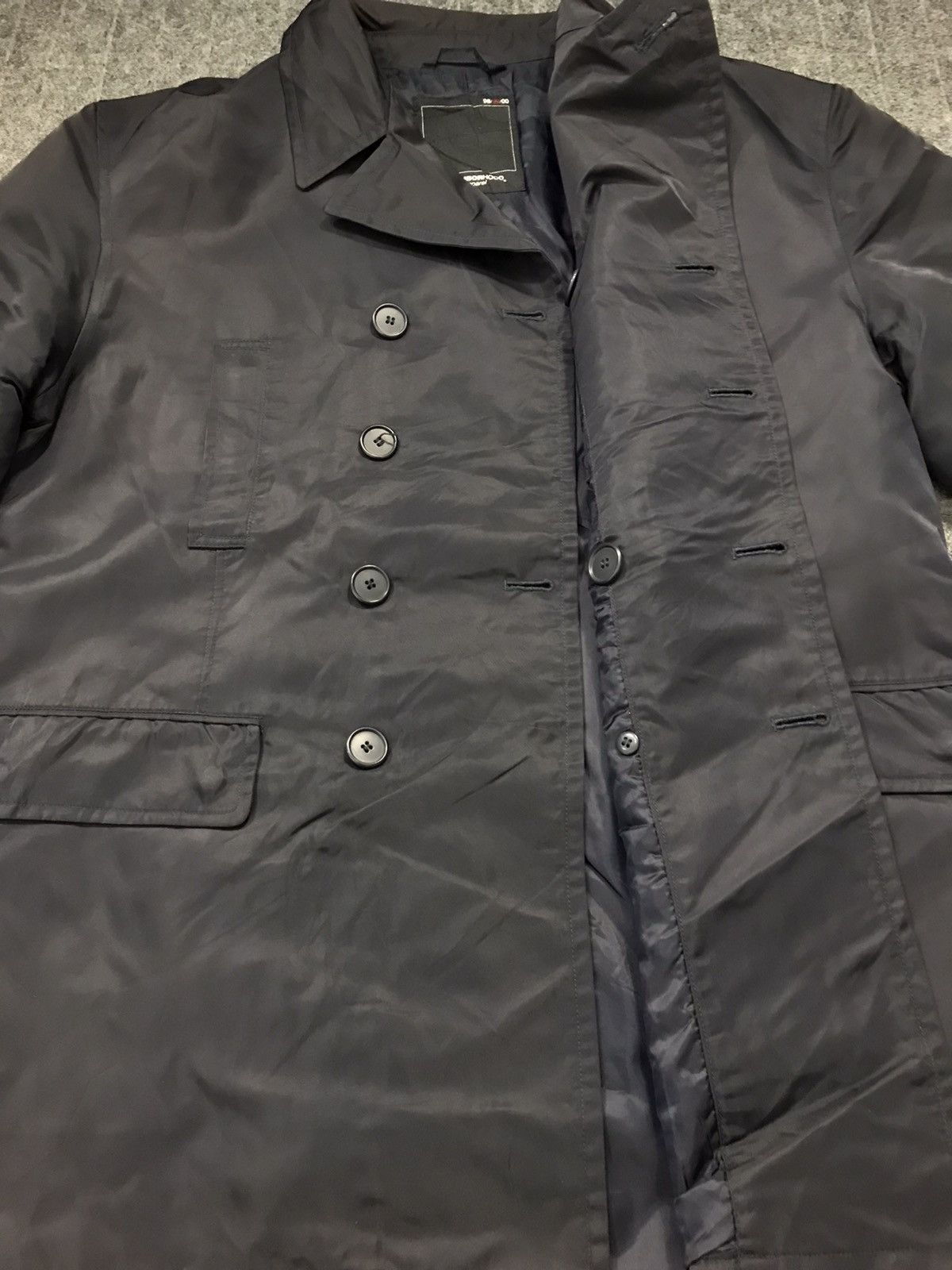 Neighborhood Neighborhood Apparel Trench Jacket Double Breasted K2275j Size US L / EU 52-54 / 3 - 3 Thumbnail