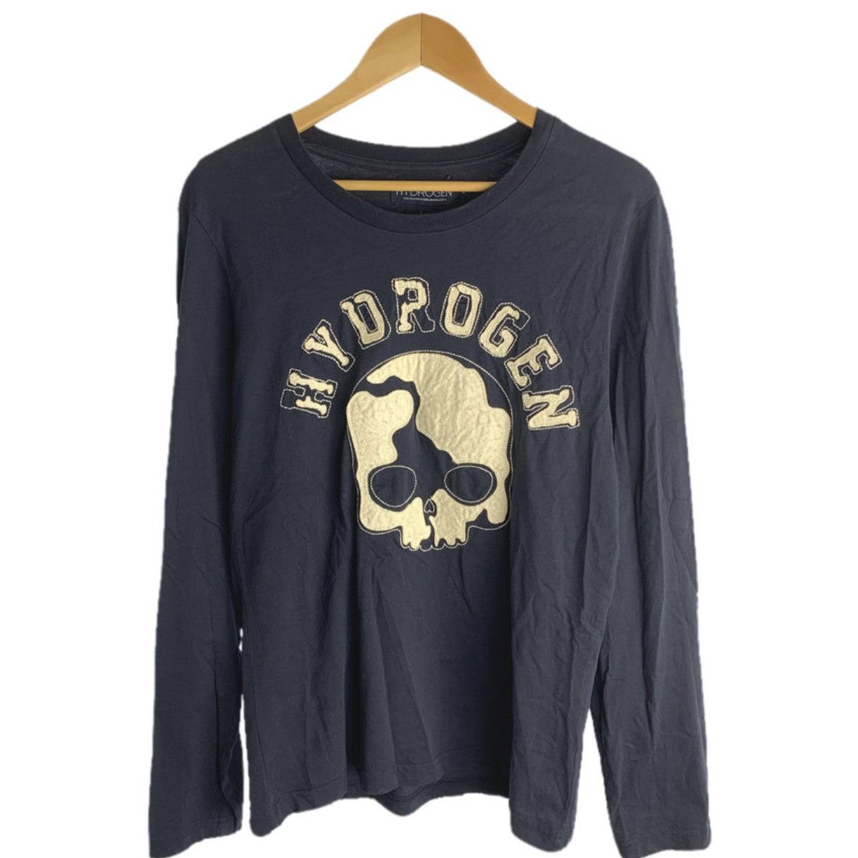 HYDROGEN Hydrogen Tattered Skull Longsleeve Size US L / EU 52-54 / 3 - 1 Thumbnail