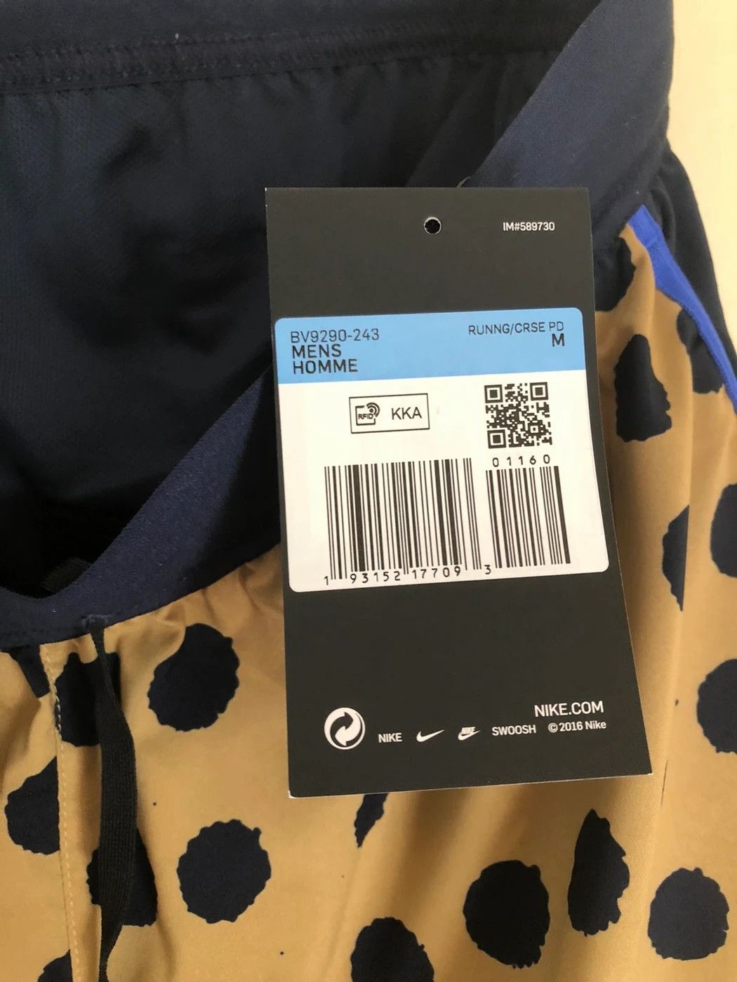 Nike Nike Cody Hudson Polka dots running reflective flex shorts Size US 32 / EU 48 - 6 Thumbnail