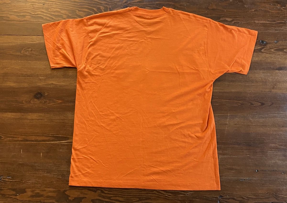 Vintage Vintage 80’s Ganja University Single Stitch Orange Tee Size US XL / EU 56 / 4 - 15 Thumbnail
