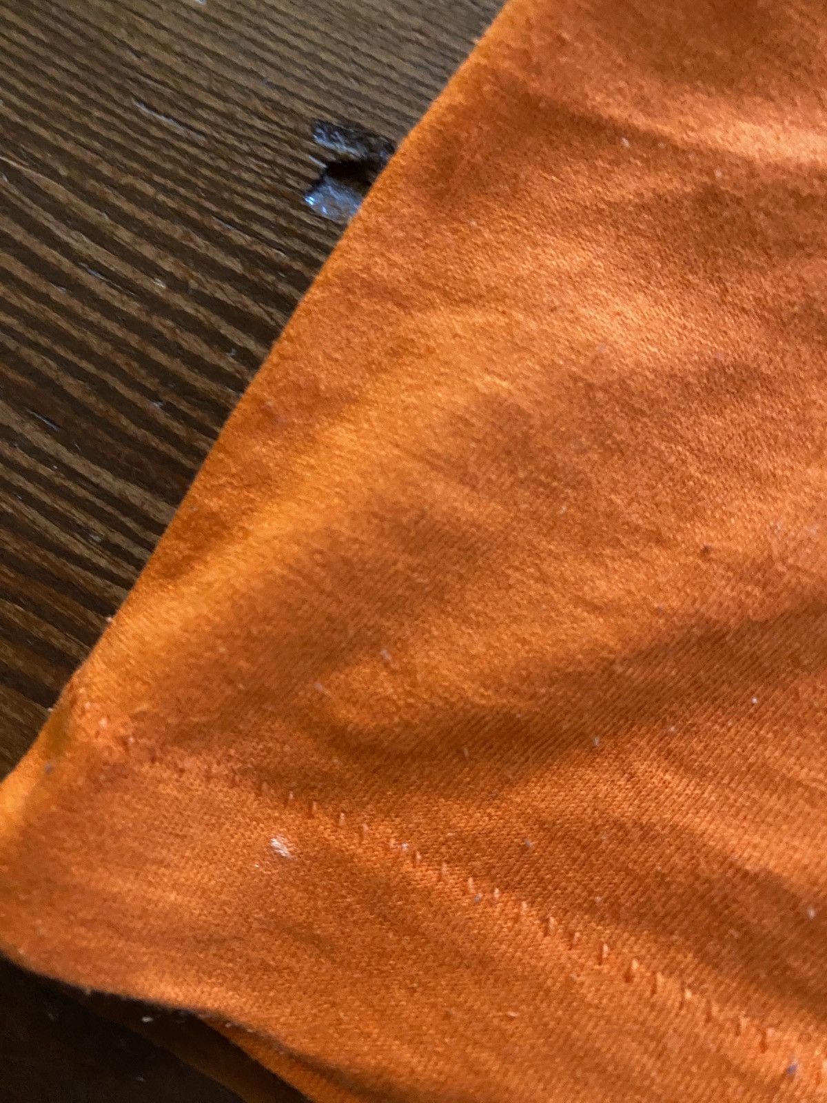 Vintage Vintage 80’s Ganja University Single Stitch Orange Tee Size US XL / EU 56 / 4 - 9 Thumbnail