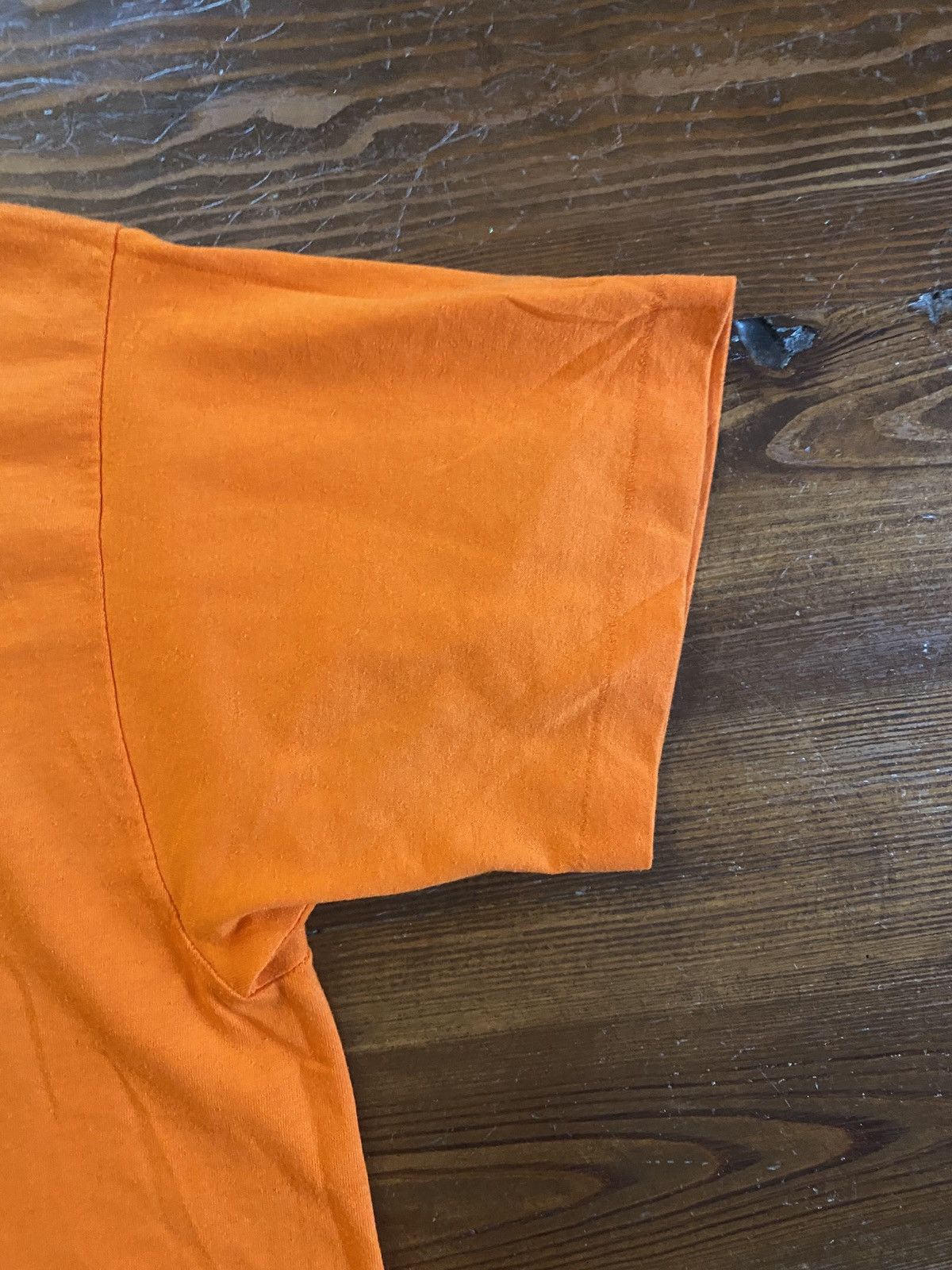 Vintage Vintage 80’s Ganja University Single Stitch Orange Tee Size US XL / EU 56 / 4 - 10 Thumbnail